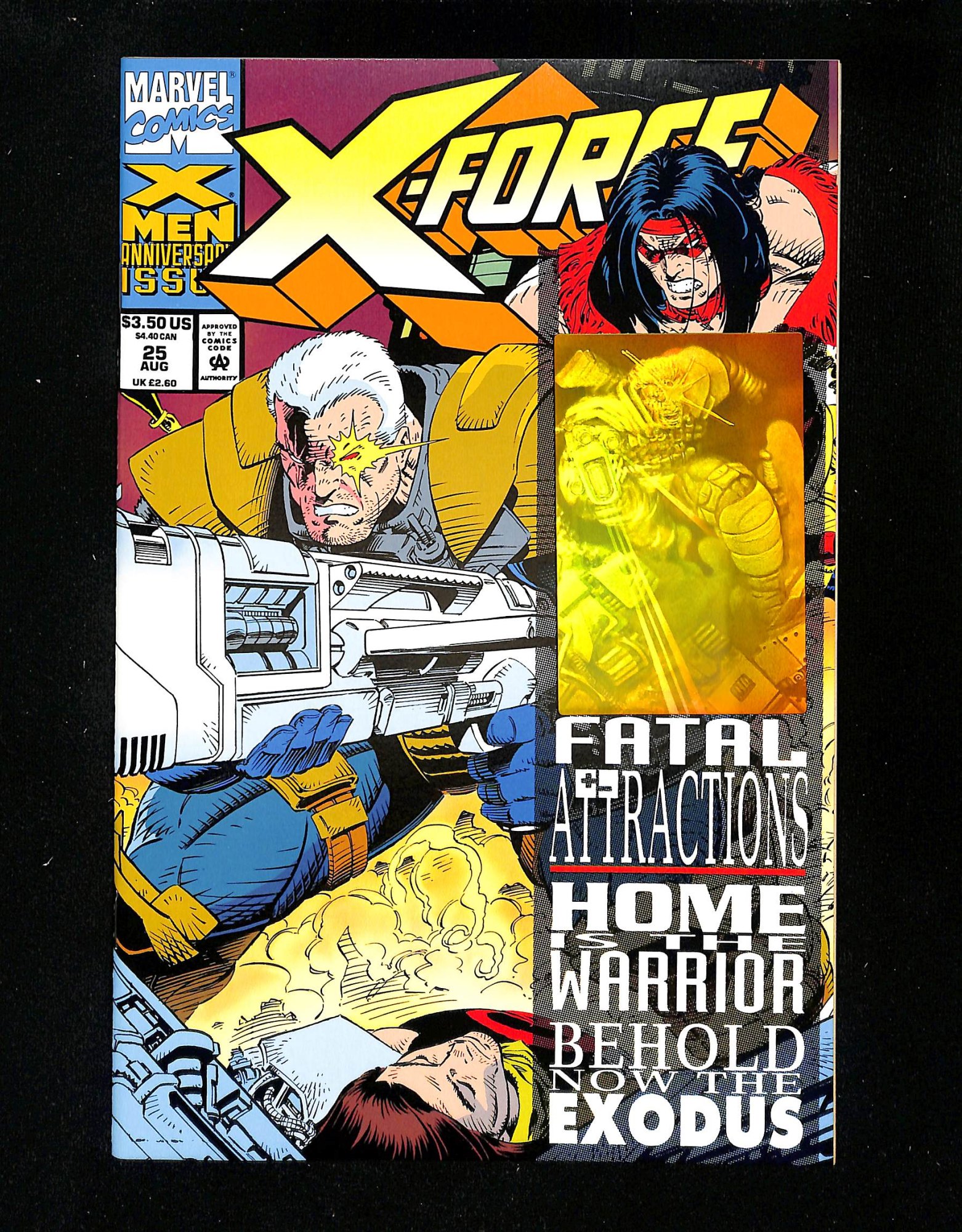 X-Force #25 Greg Capullo Wraparound Cover!