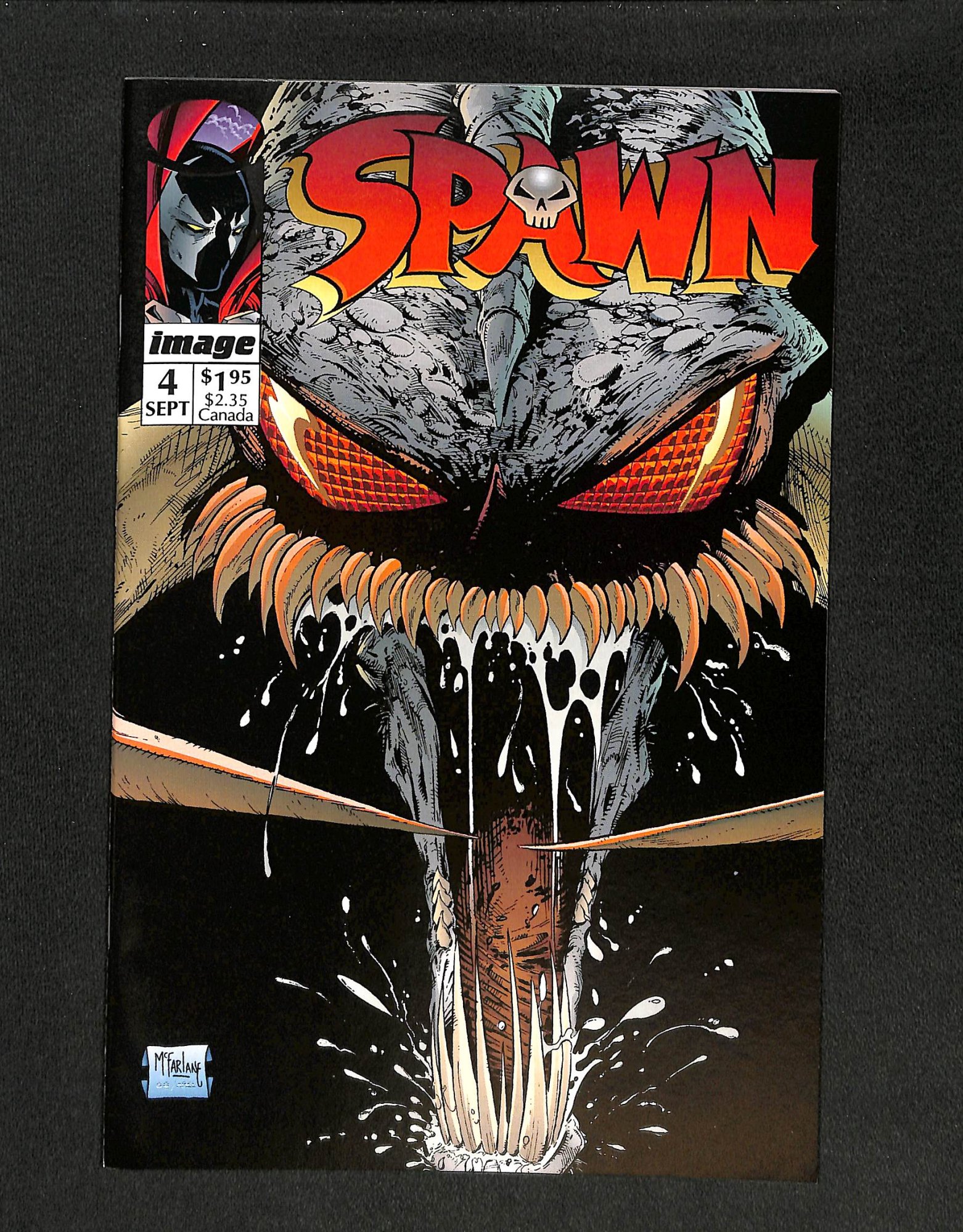 Spawn #4 Mcfarlane Cover!