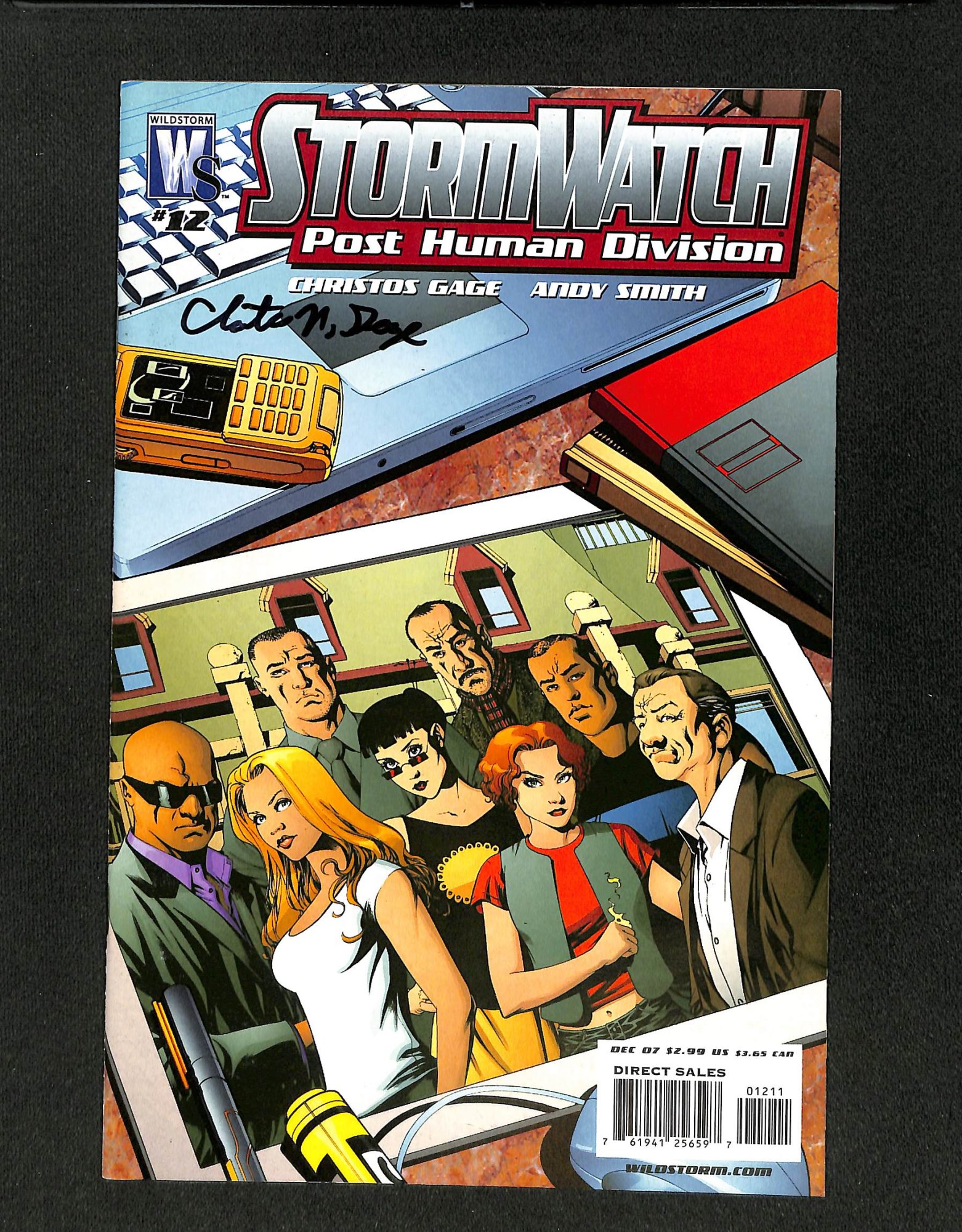 Stormwatch: P.H.D. #12 Signed Christos N. Gage