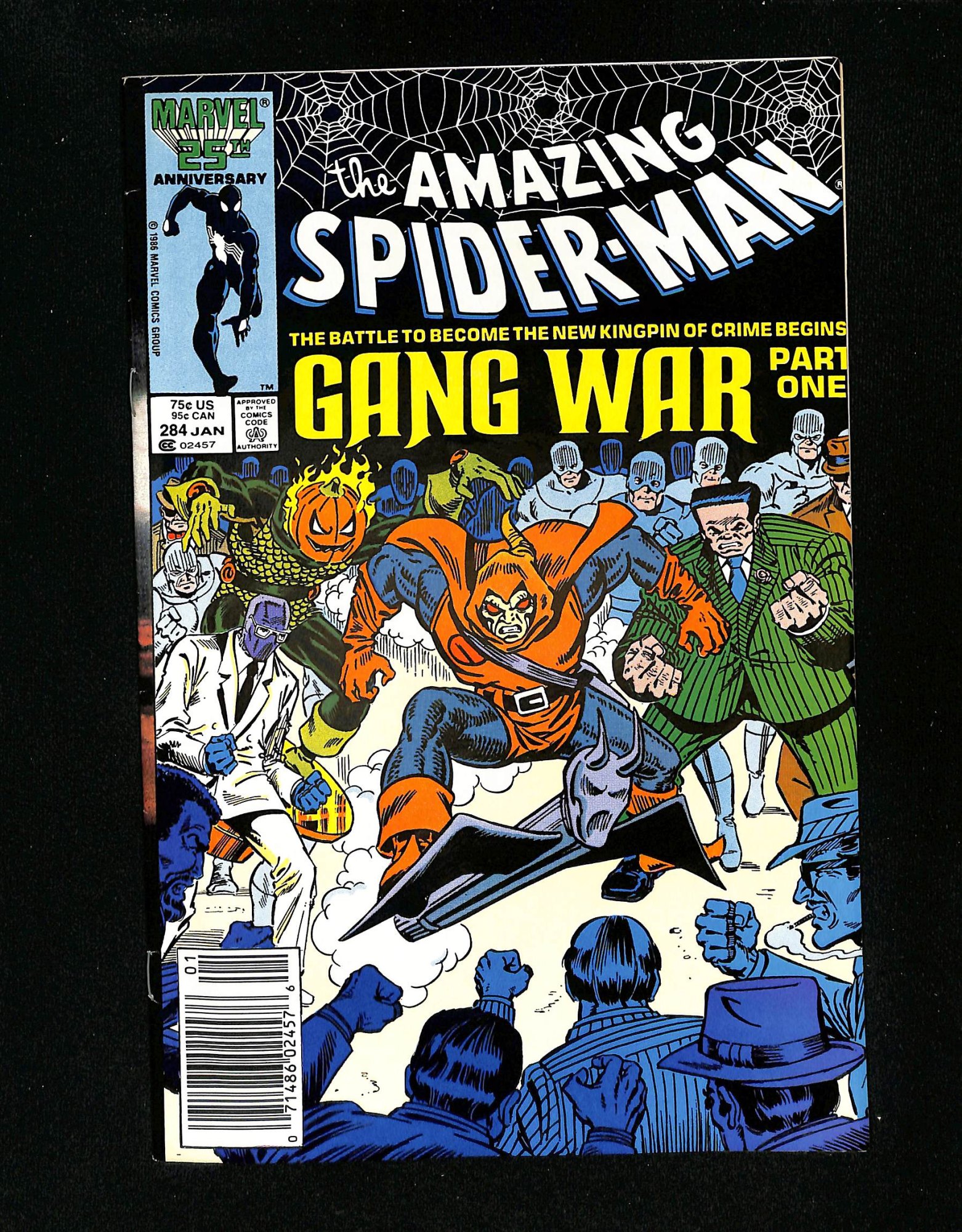Image: Amazing Spider-Man #284 Newsstand Variant Hobgoblin Gang War Part One!