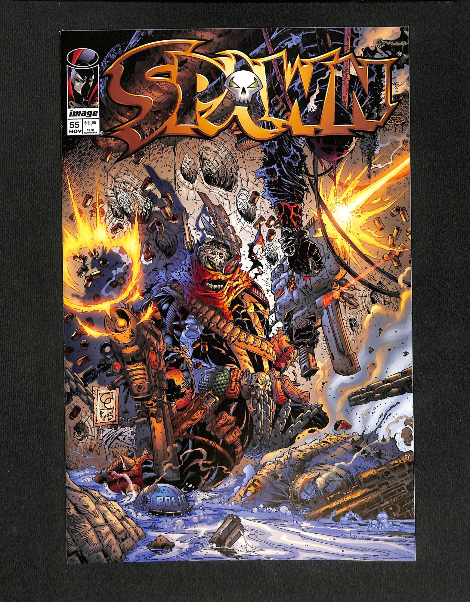 Image: Spawn #55 Todd McFarlane art! Greg Capullo cover!