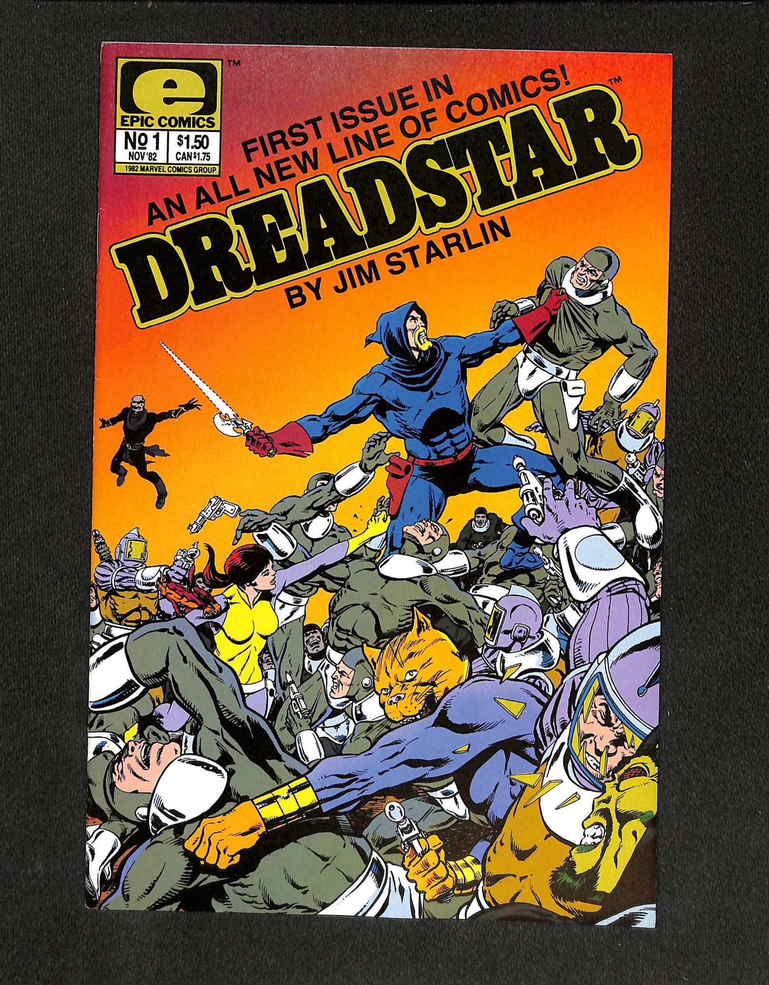 Dreadstar #1 1st Epic Comics Produced!