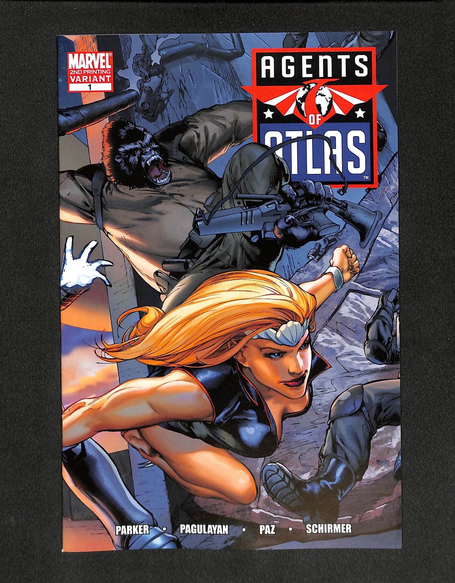 Agents of Atlas #1 2nd Print Variant