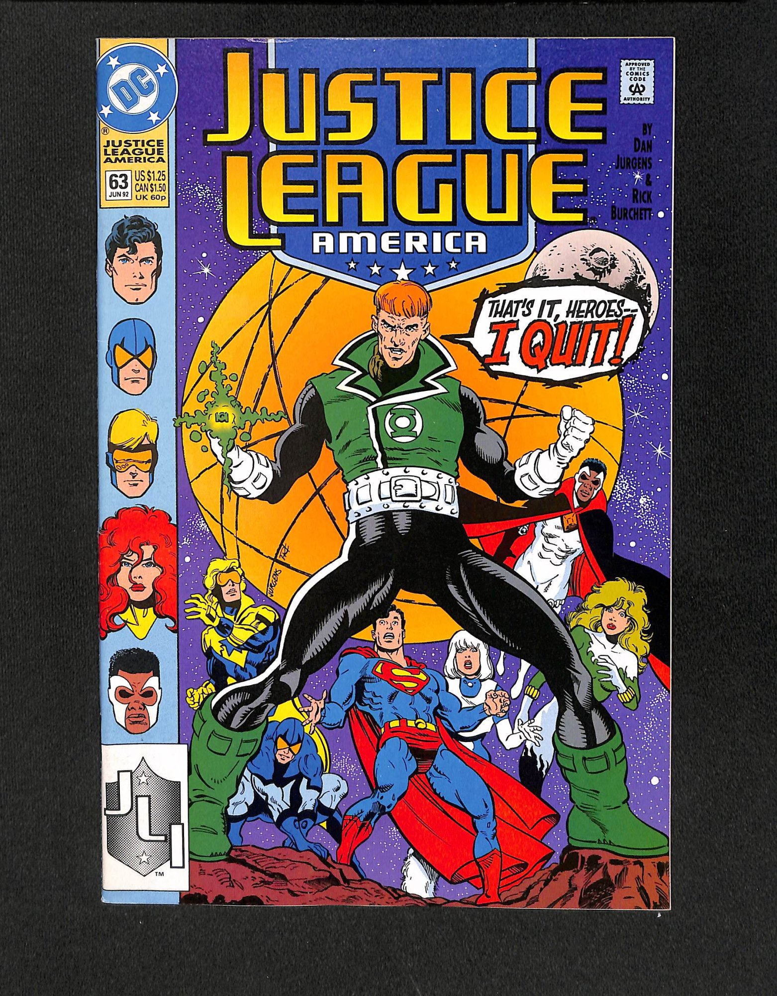 Justice League America #63