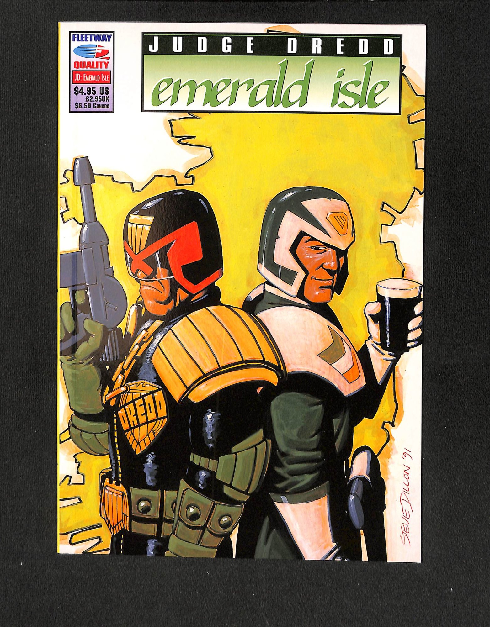 Image: Judge Dredd: Emerald Isle #1