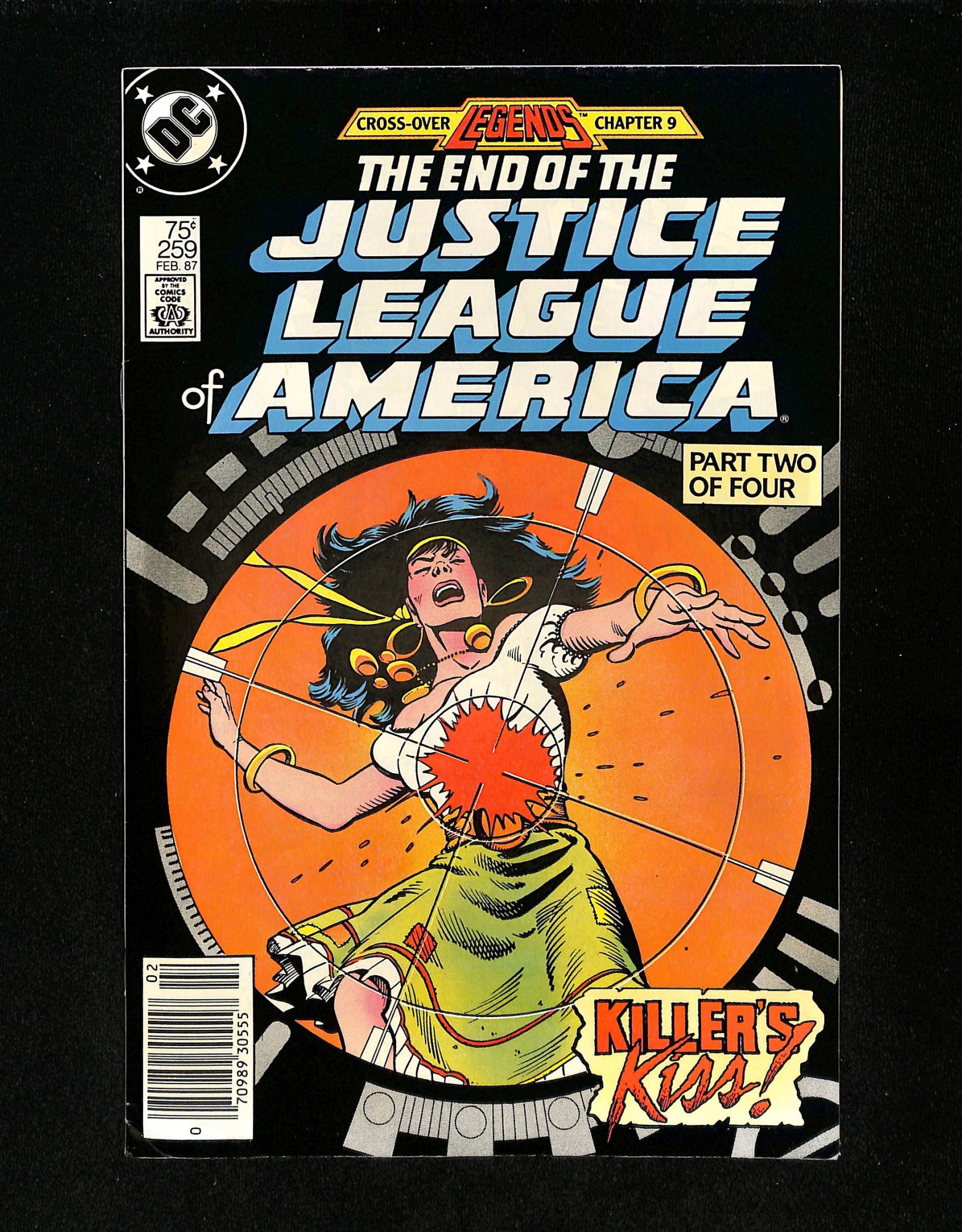 Justice League of America #259 Newsstand Variant