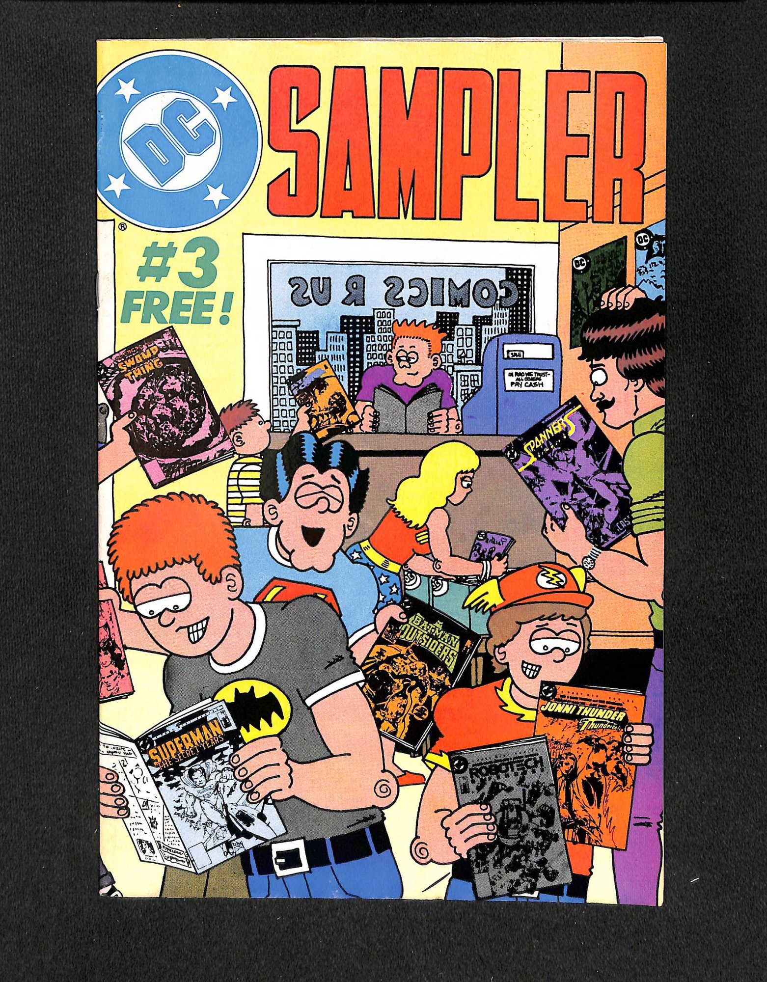 DC Sampler #3 Wraparound Cover