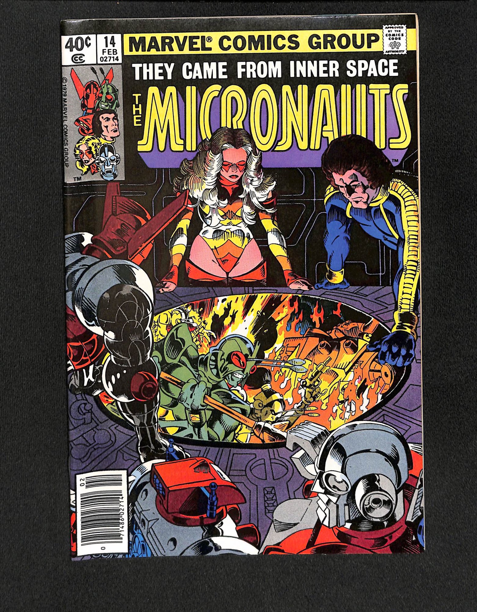 Micronauts #14 Newsstand Variant