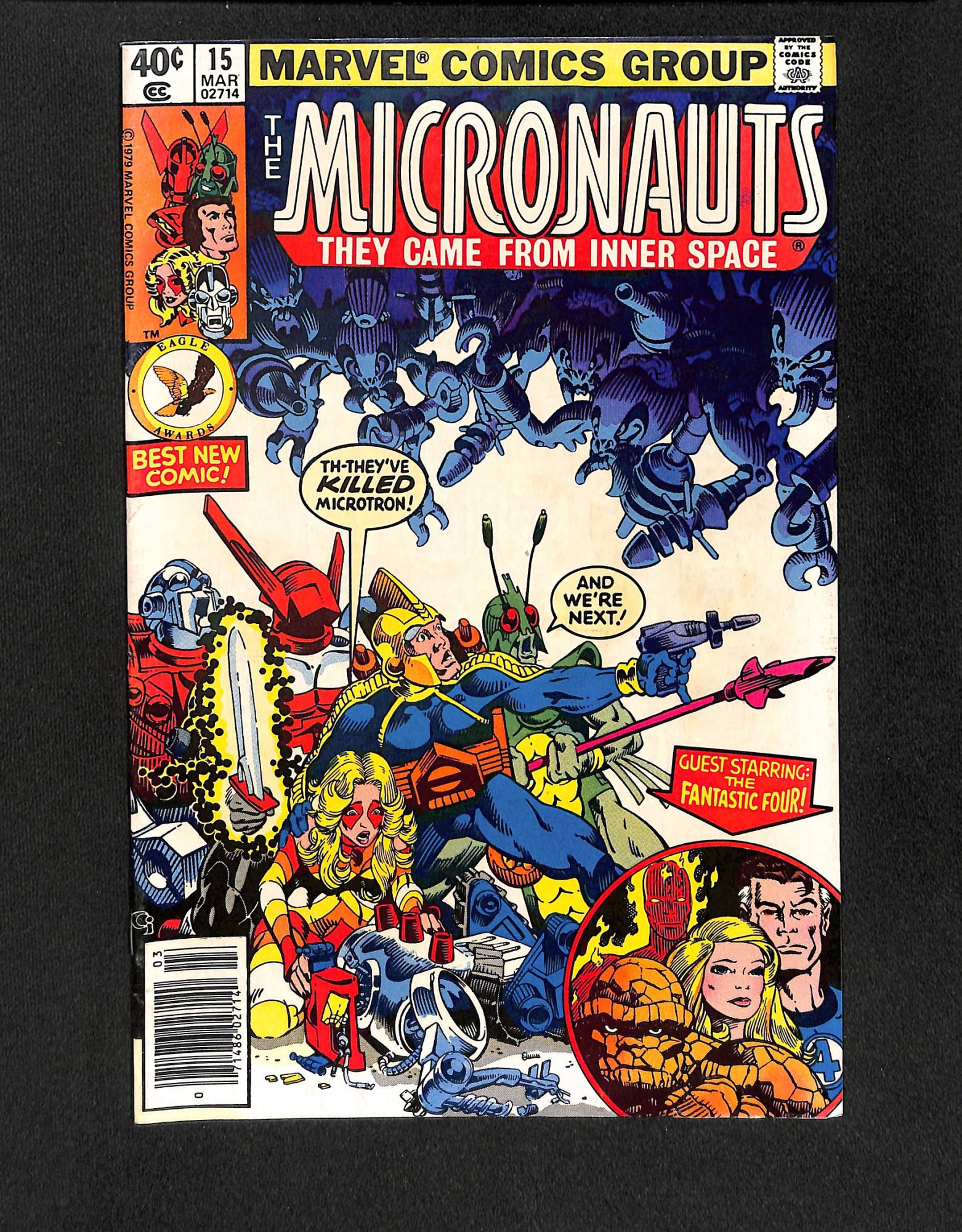 Micronauts #15 Newsstand Variant