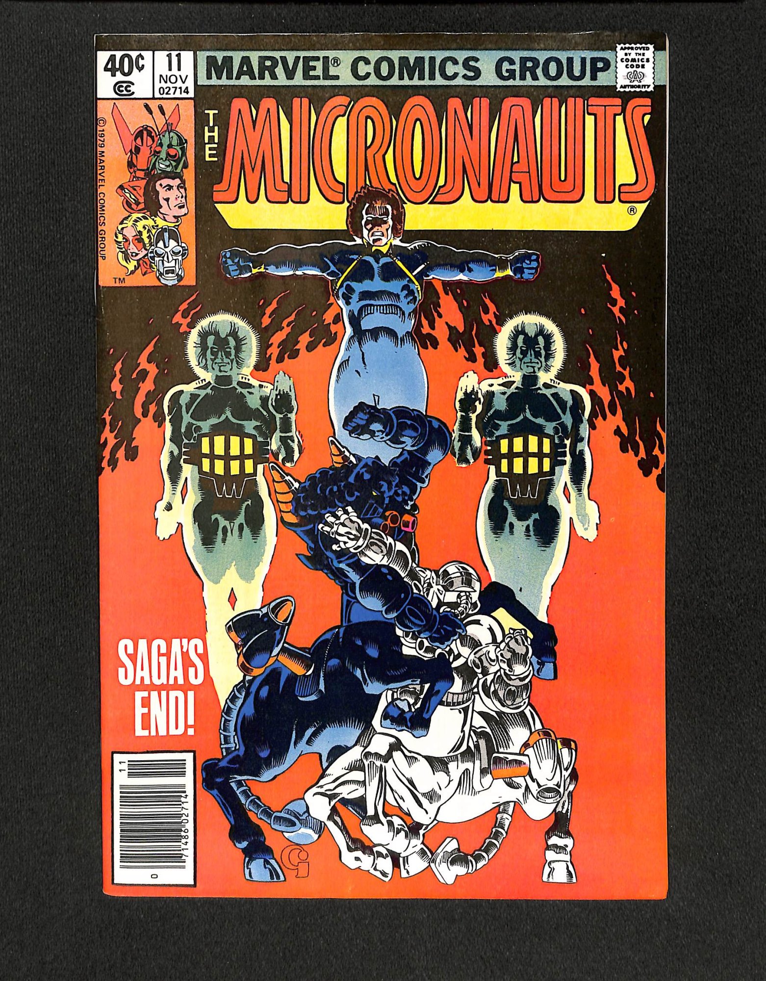 Micronauts #11 Newsstand Variant 1st Time Travellers!