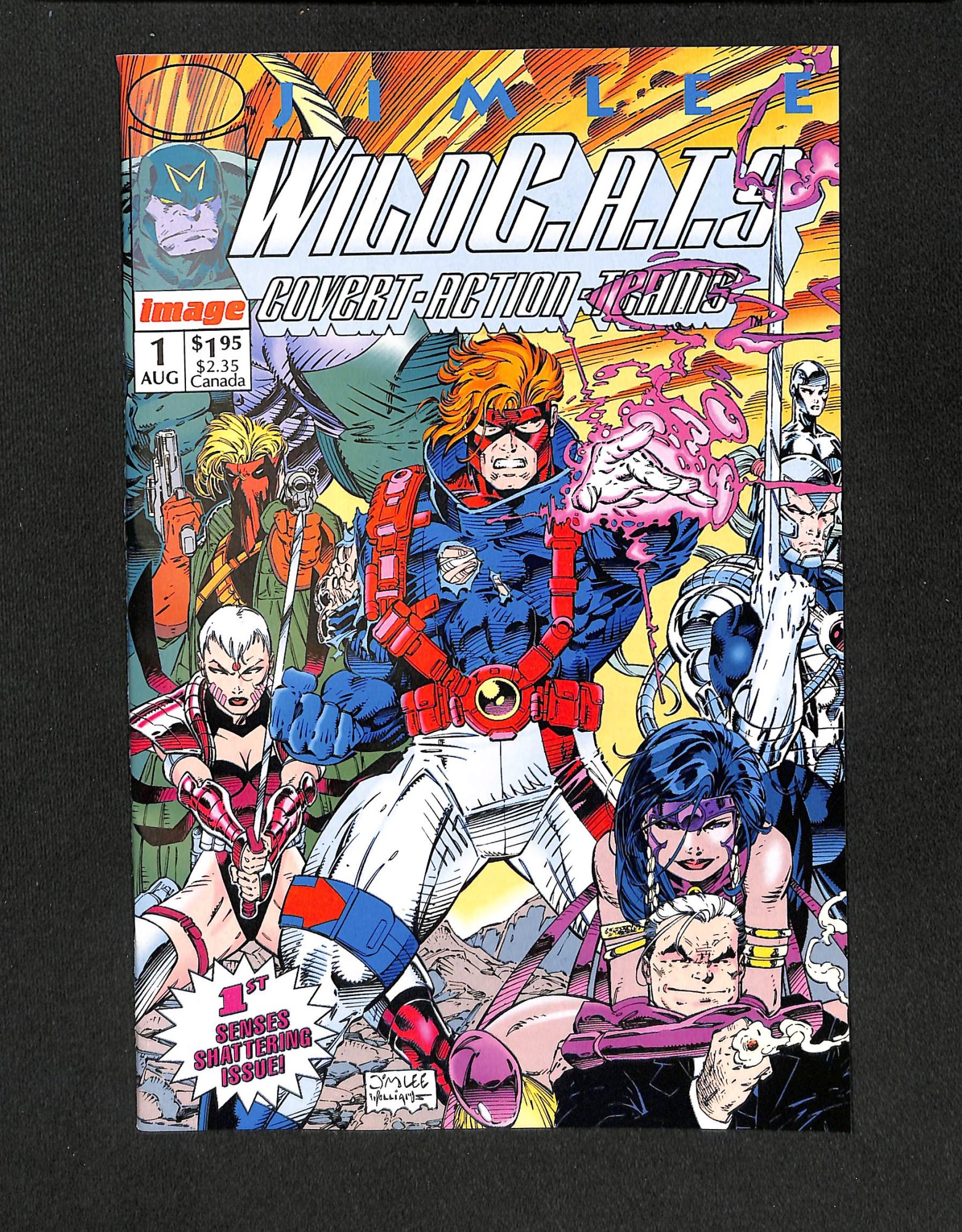 Image: WildC.A.T.S. #1 Jim Lee Cover and Art! 1992!