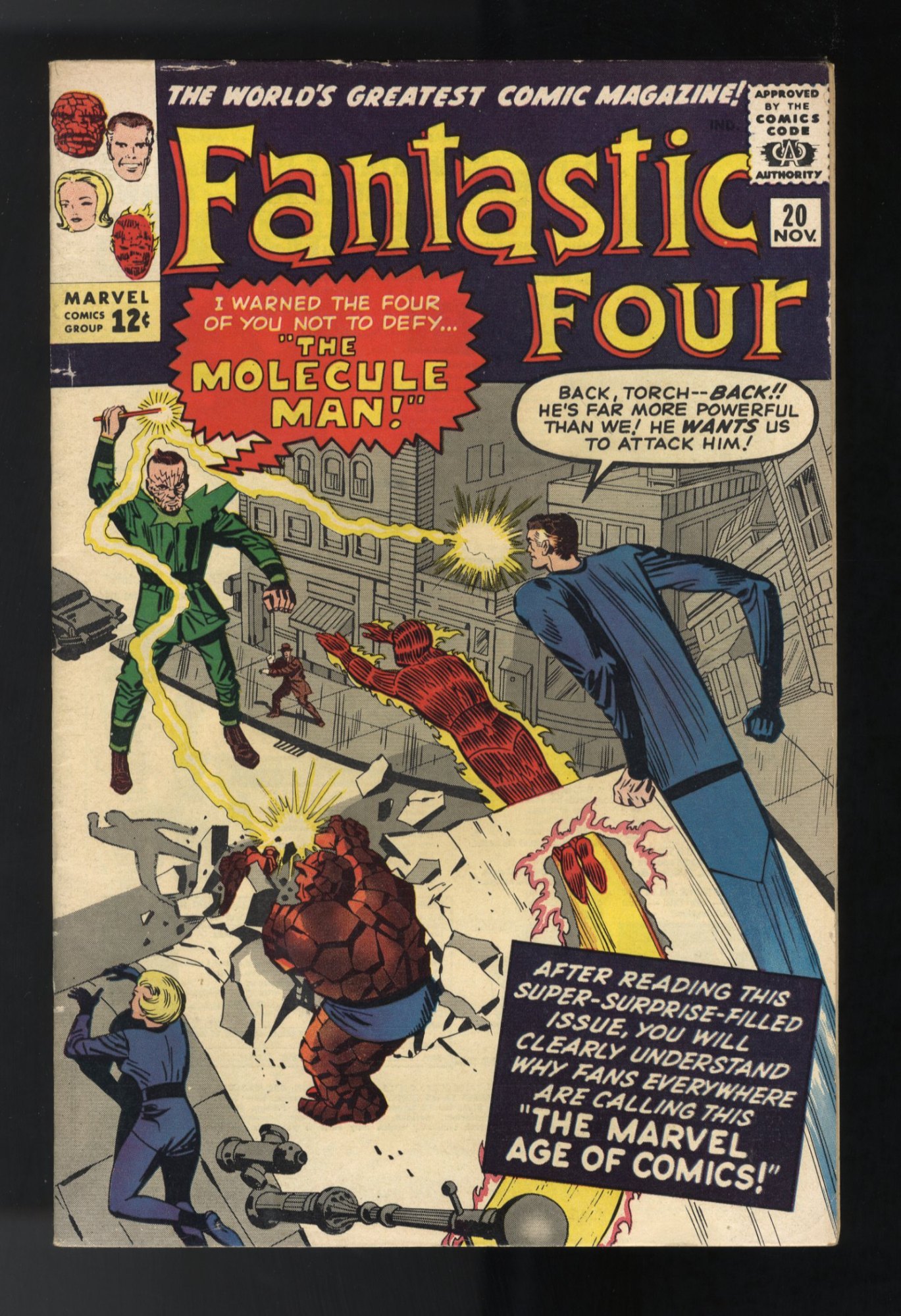 Image: Fantastic Four #20 FN/VF 7.0 Origin and 1st Full App of Molecule Man!