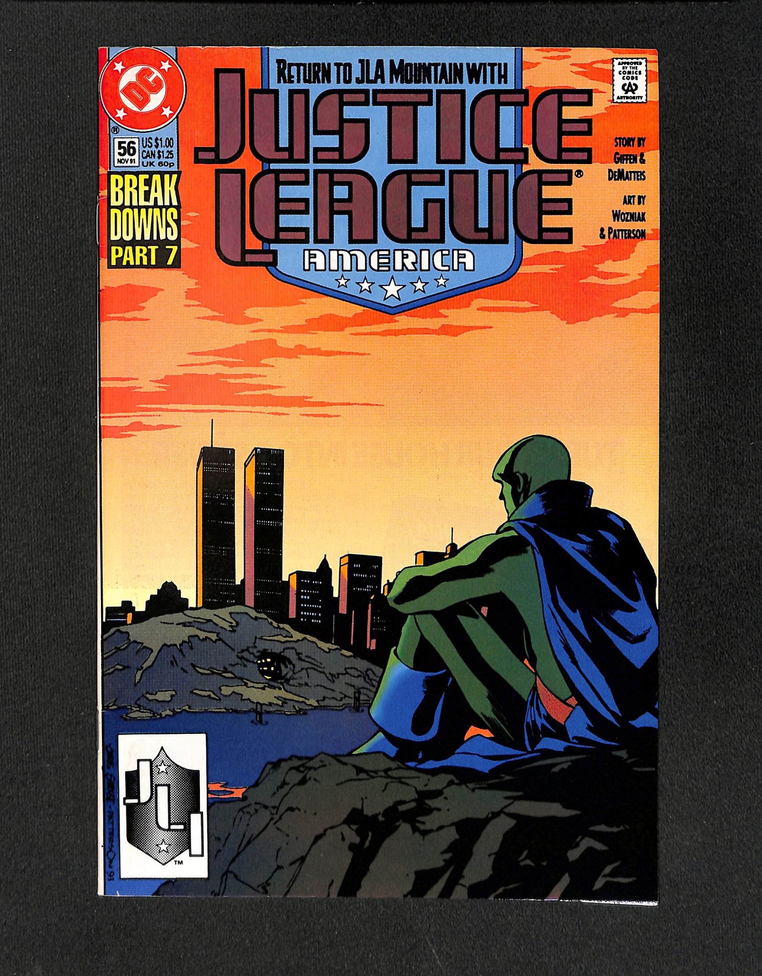 Justice League America #56