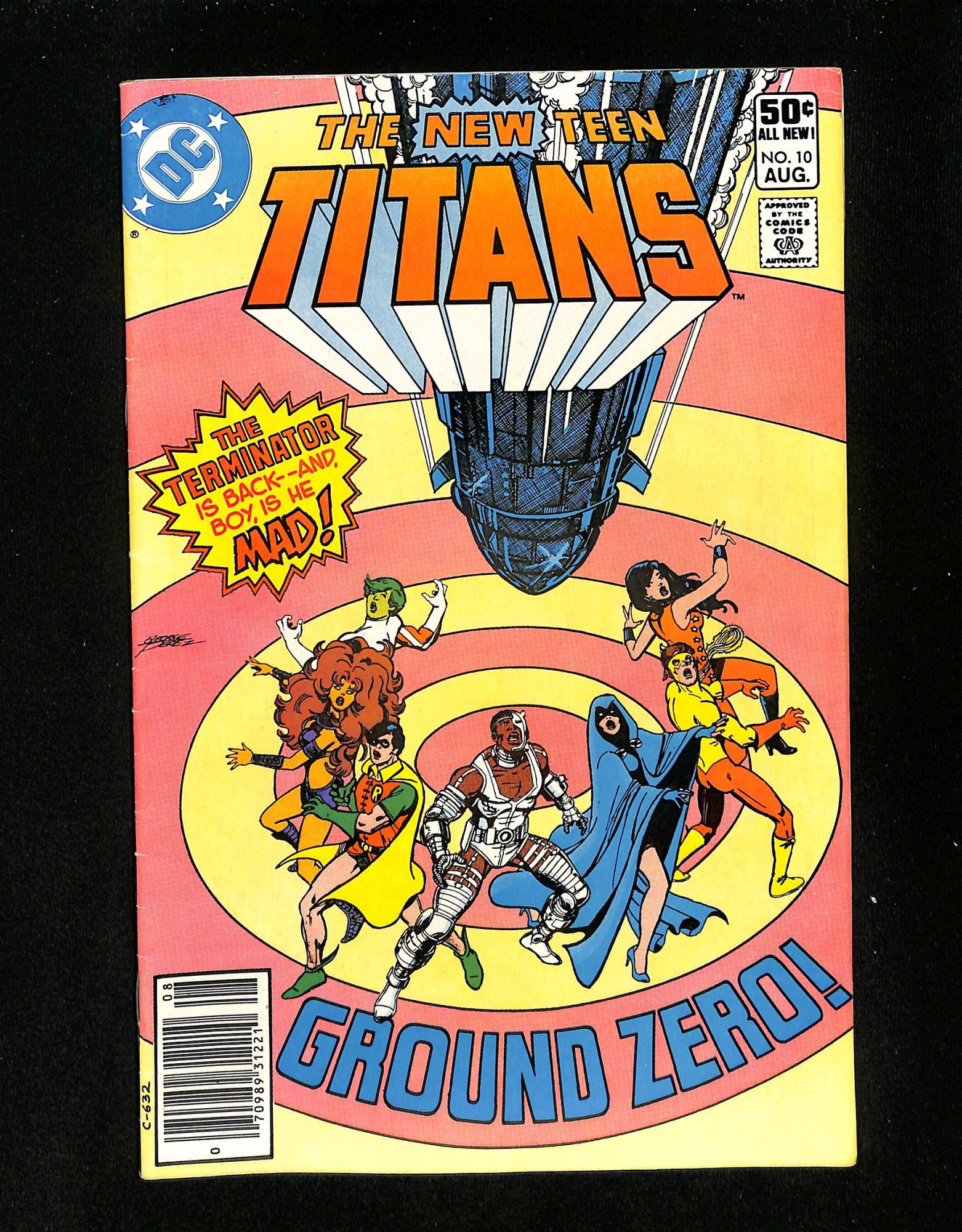 New Teen Titans #10 Newsstand Variant