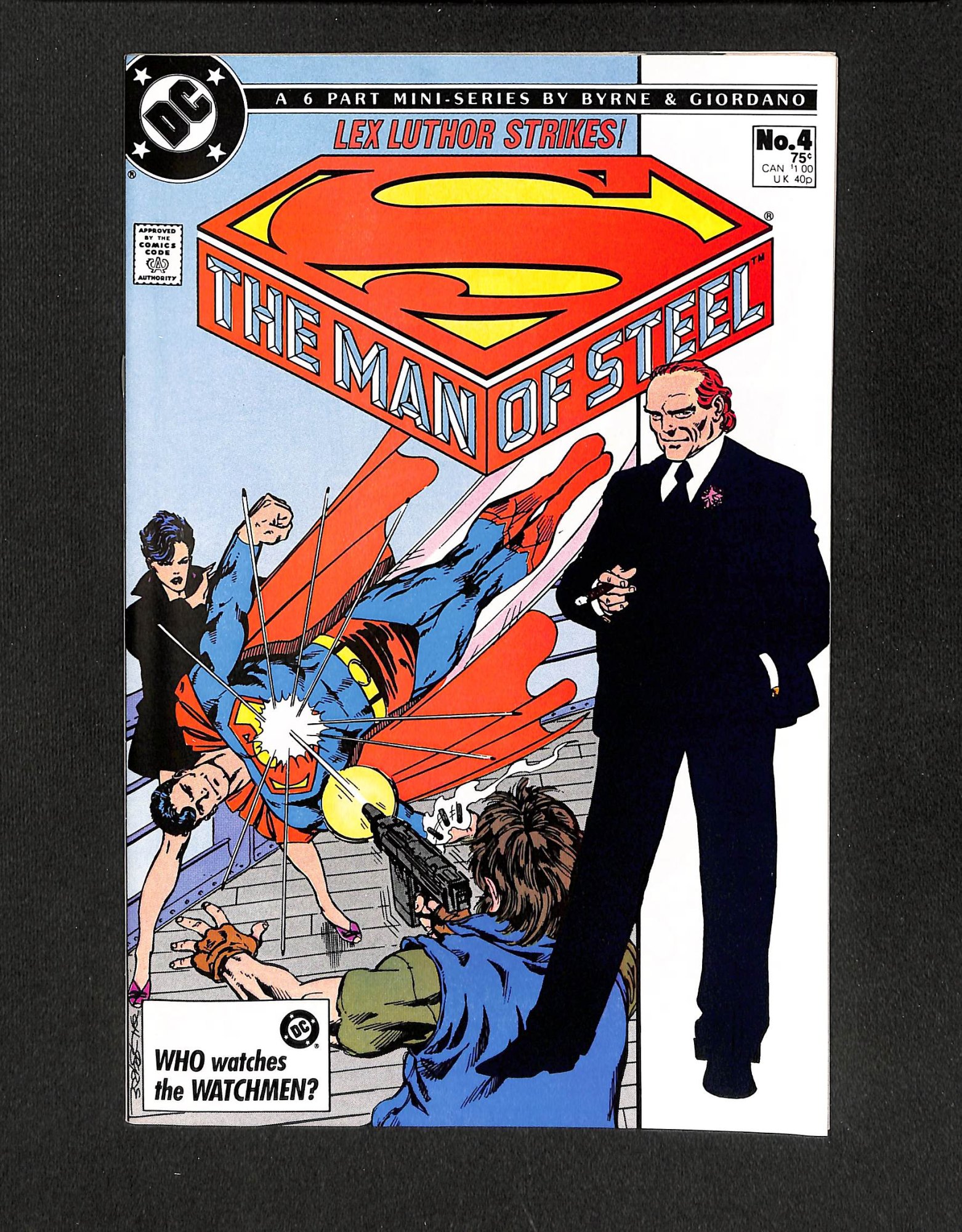 Man of Steel #4 Superman Appearance!
