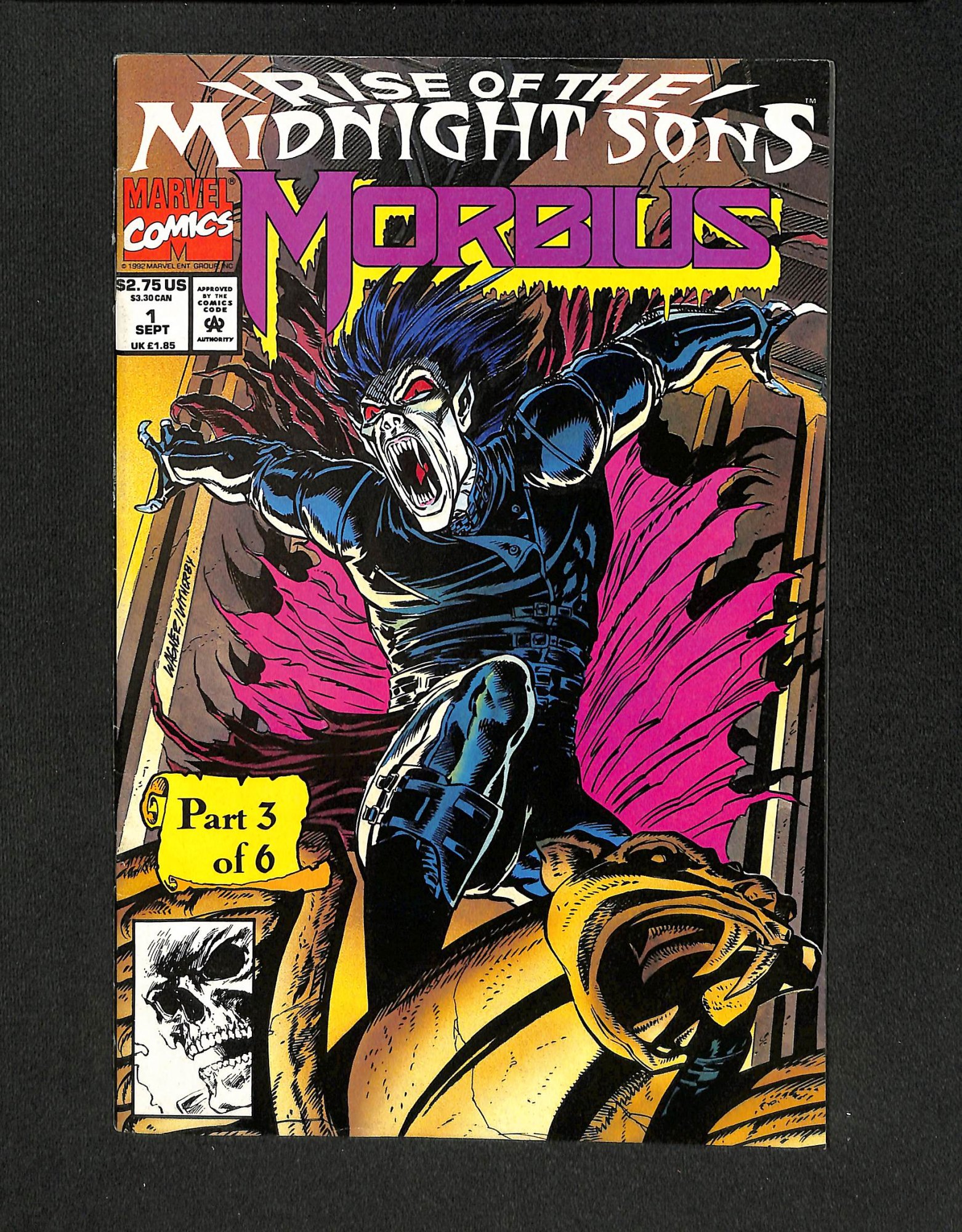 Morbius: The Living Vampire #1 1st Solo Midnight Sons!