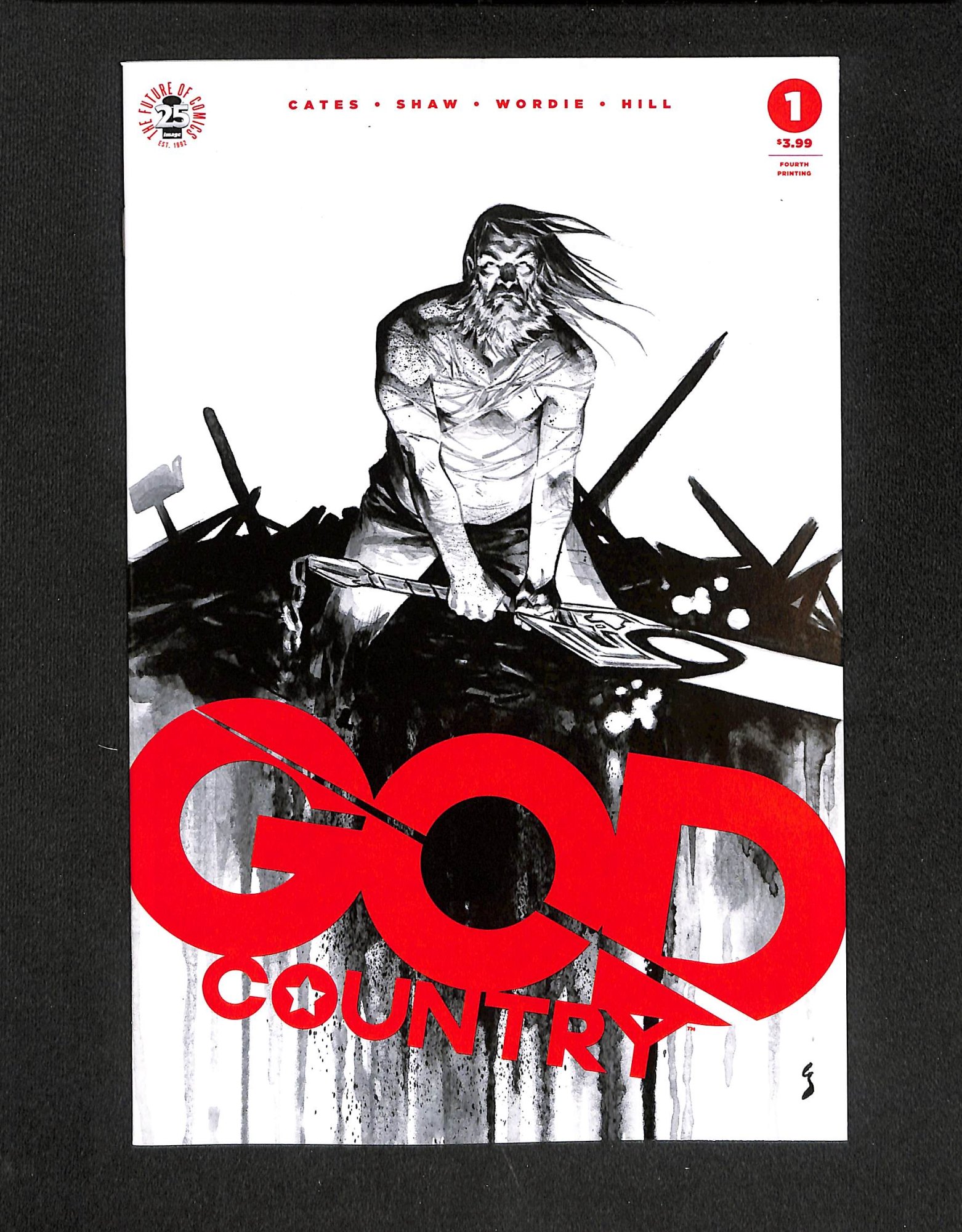 God Country #1 4th Print 4th Print Variant 1st Print Geoff Shaw! Donny Cates!