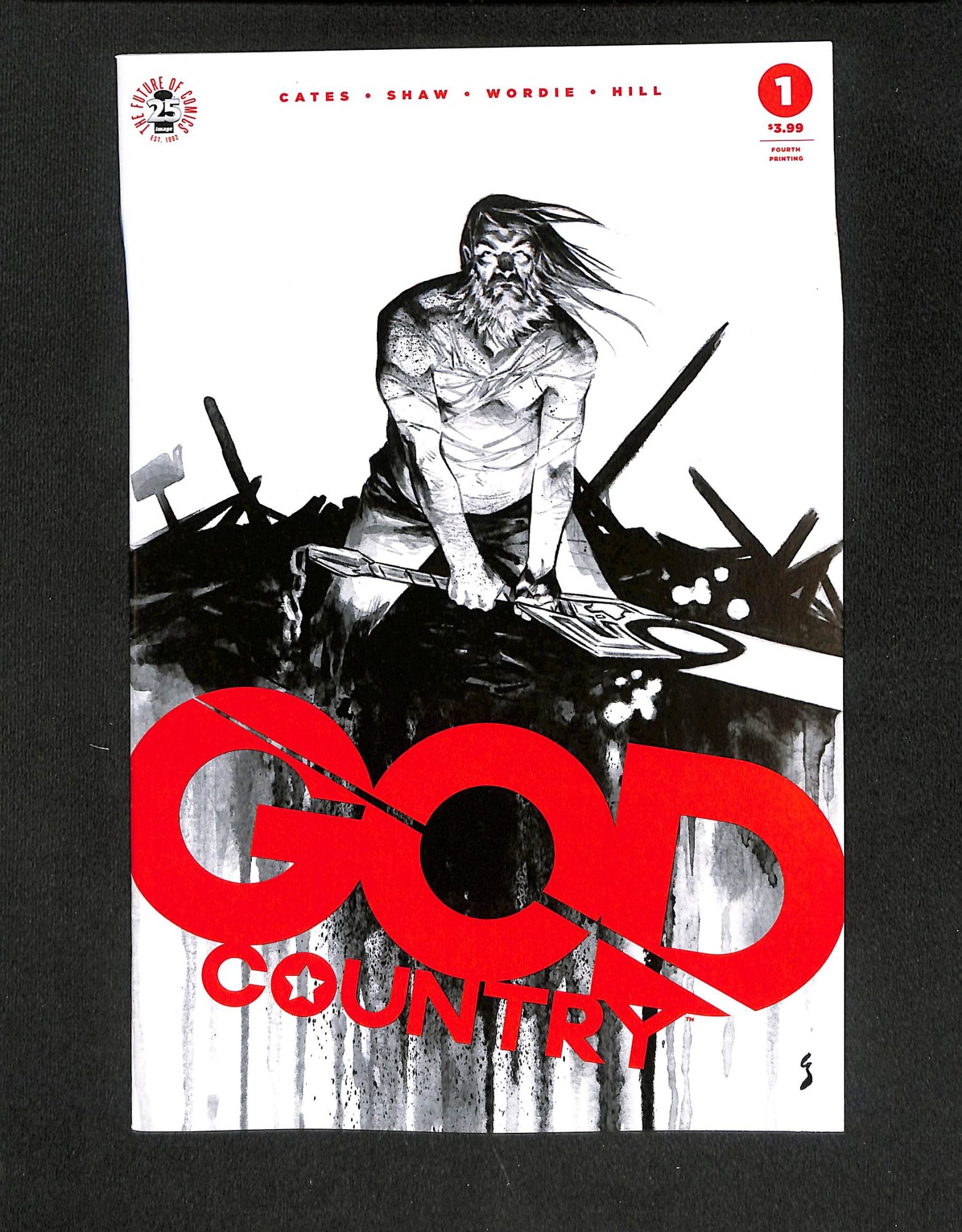God Country #1 4th Print 1st Print Geoff Shaw! Donny Cates!
