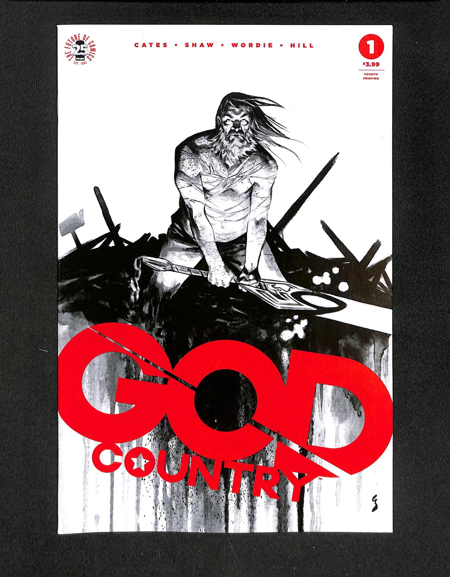 God Country #1 4th Print 1st Print Geoff Shaw! Donny Cates!