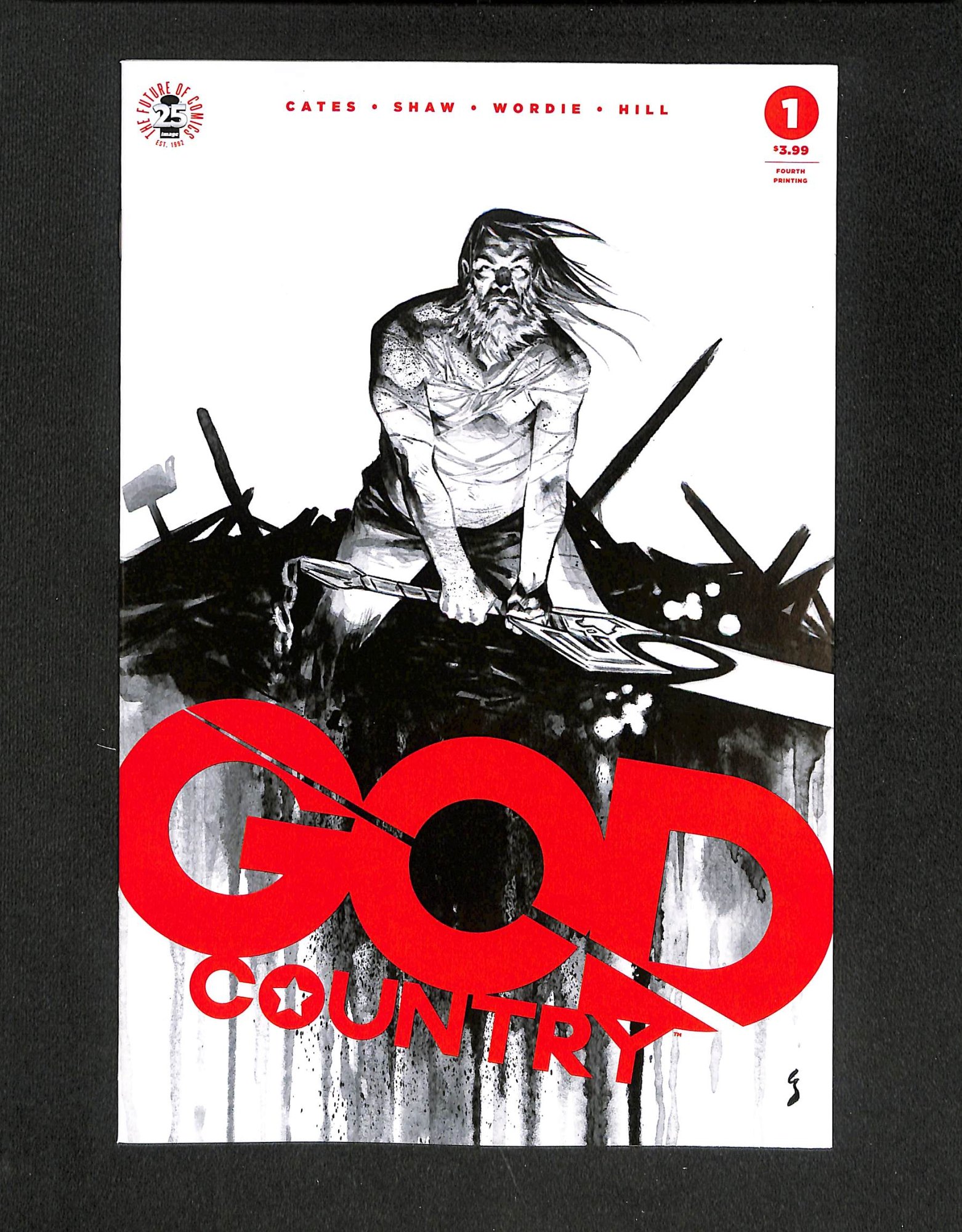 God Country #1 4th Print 4th Print Variant 1st Print Geoff Shaw! Donny Cates!