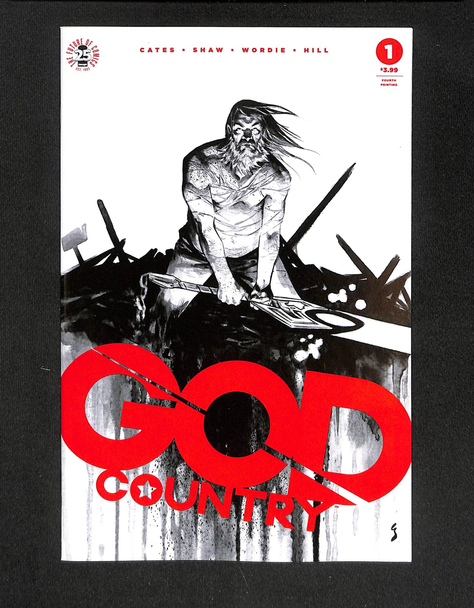 God Country #1 4th Print 4th Print Variant 1st Print Geoff Shaw! Donny Cates!
