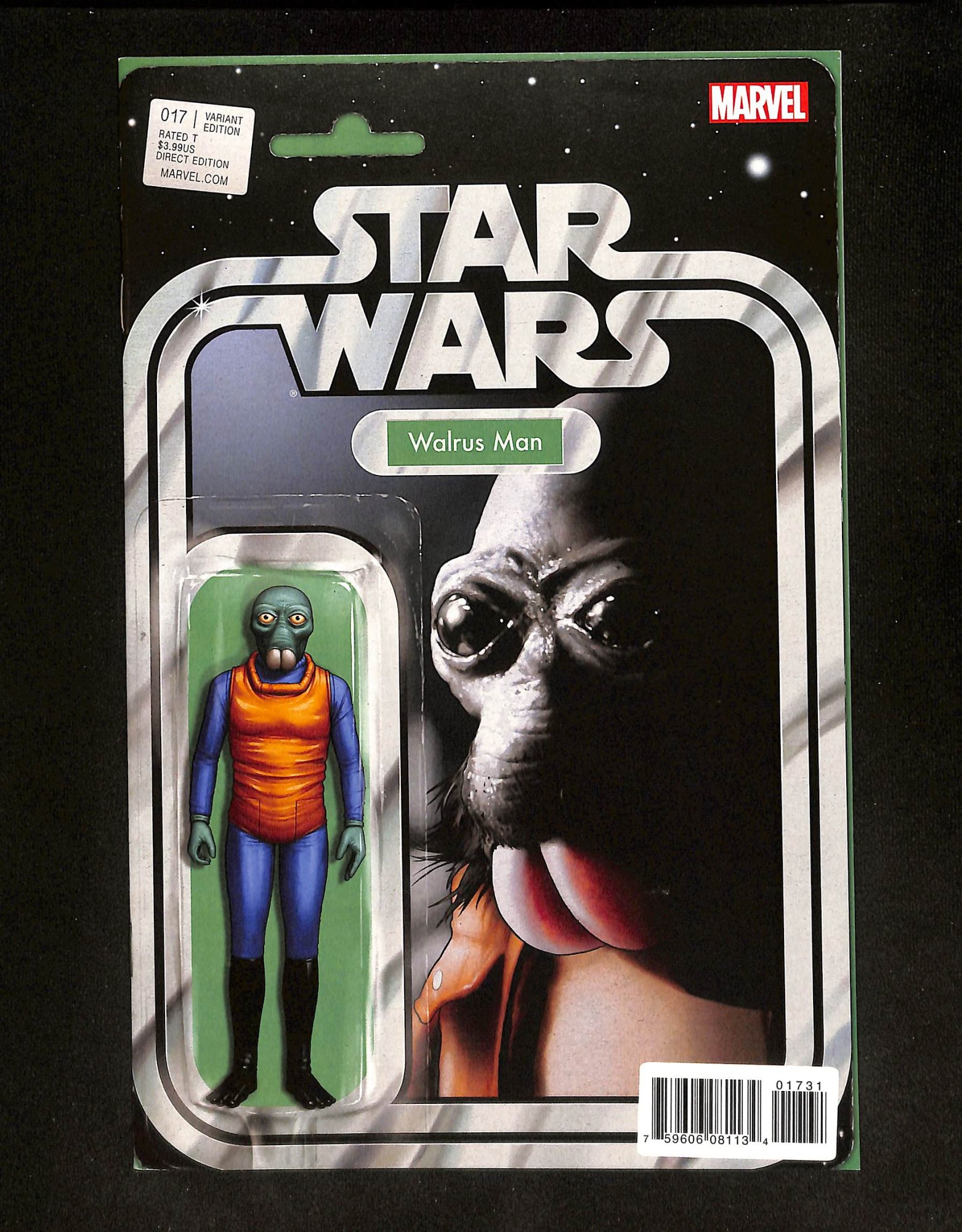Star Wars #17 Cover B Variant Action Figure