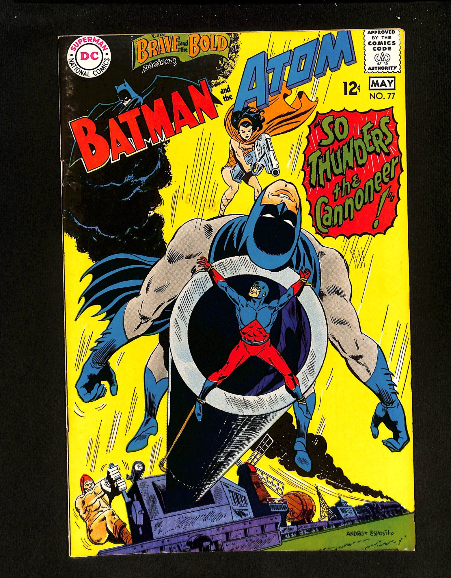 Image: Brave And The Bold #77 Batman Atom!