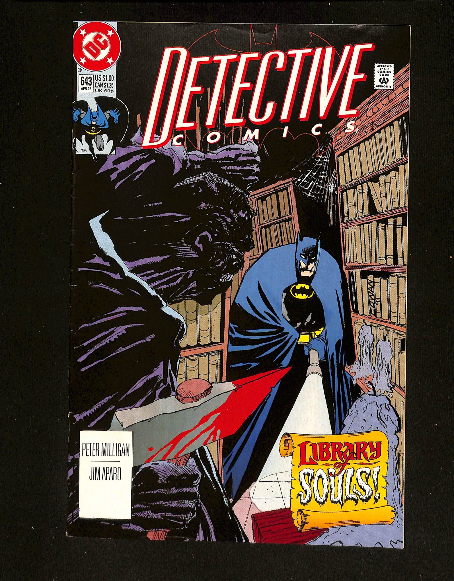 Detective Comics #643 Error Variant