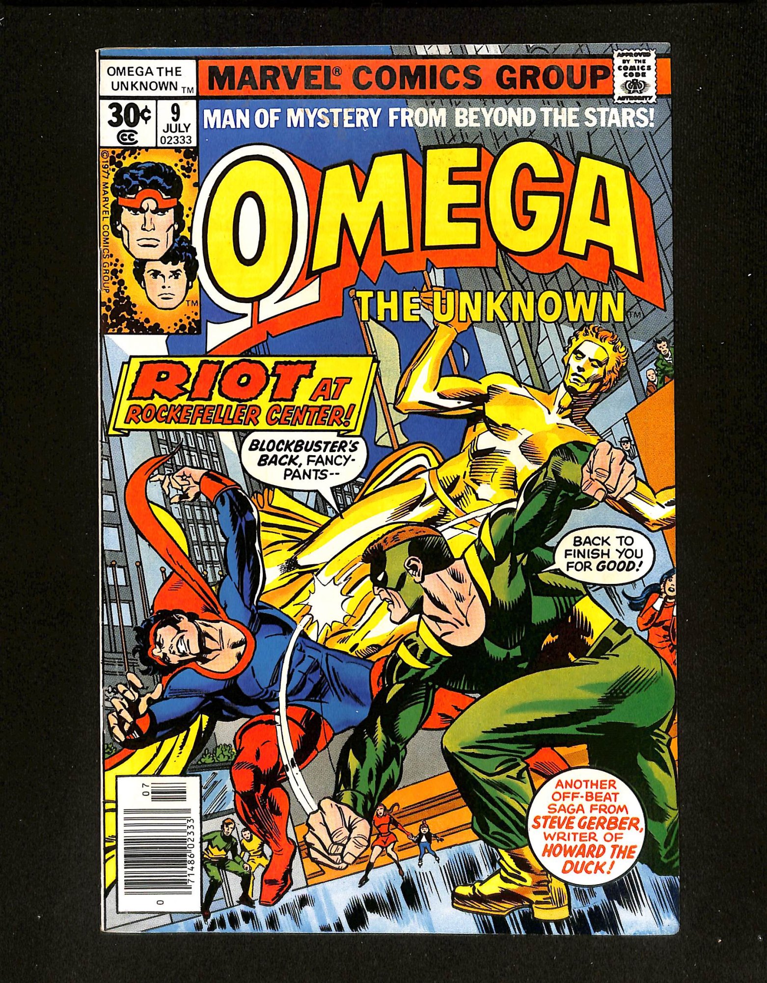 Omega the Unknown #9 1st 2nd Foolkiller!