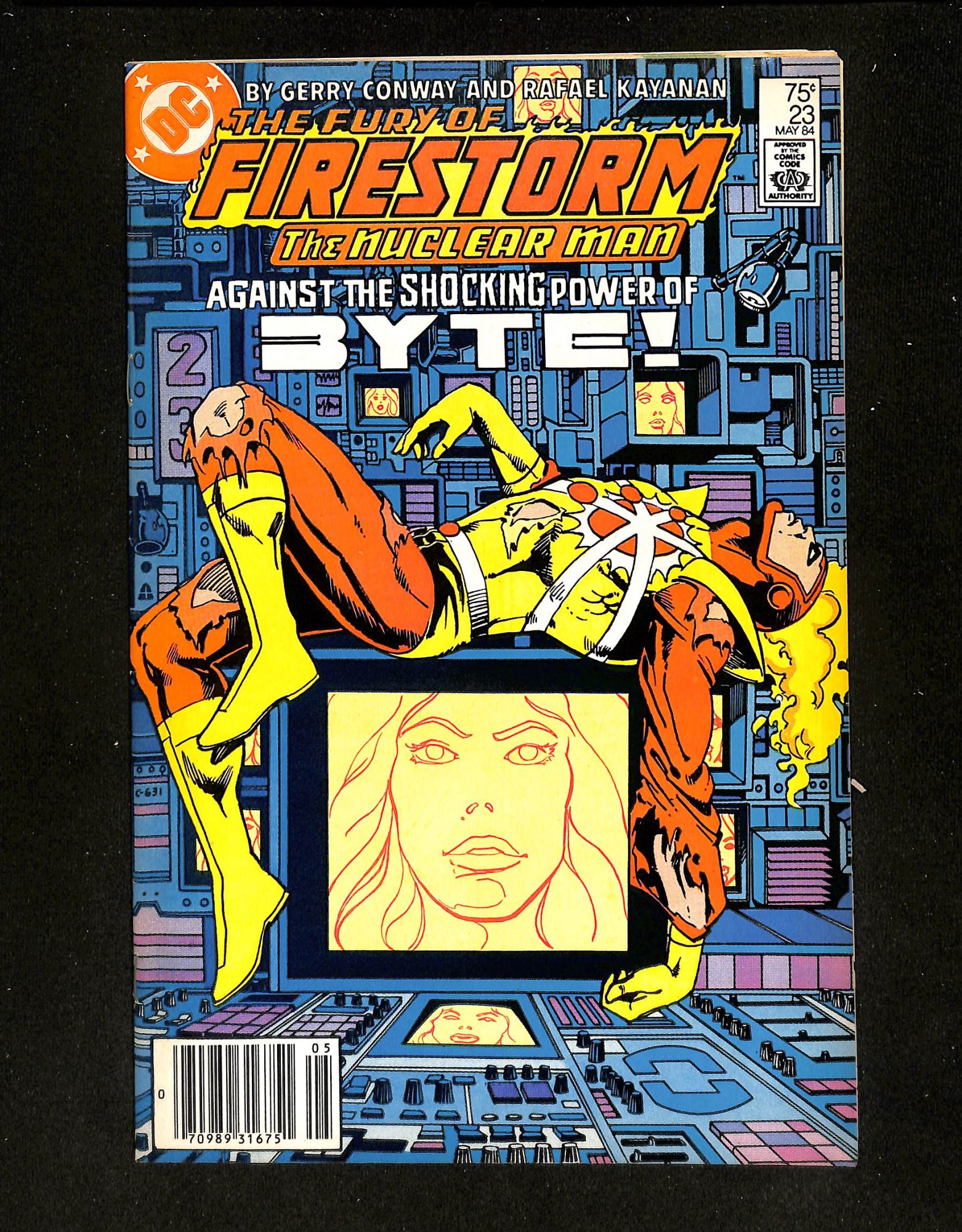 Fury of Firestorm #23 Newsstand Variant