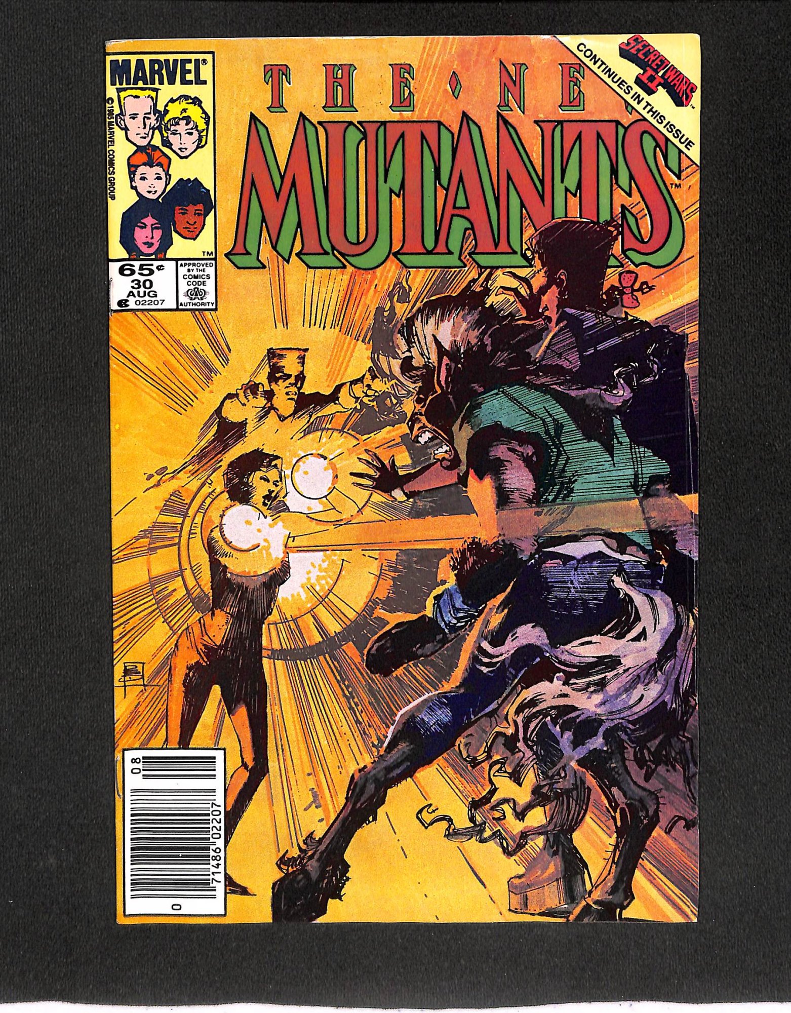New Mutants #30 Newsstand Variant