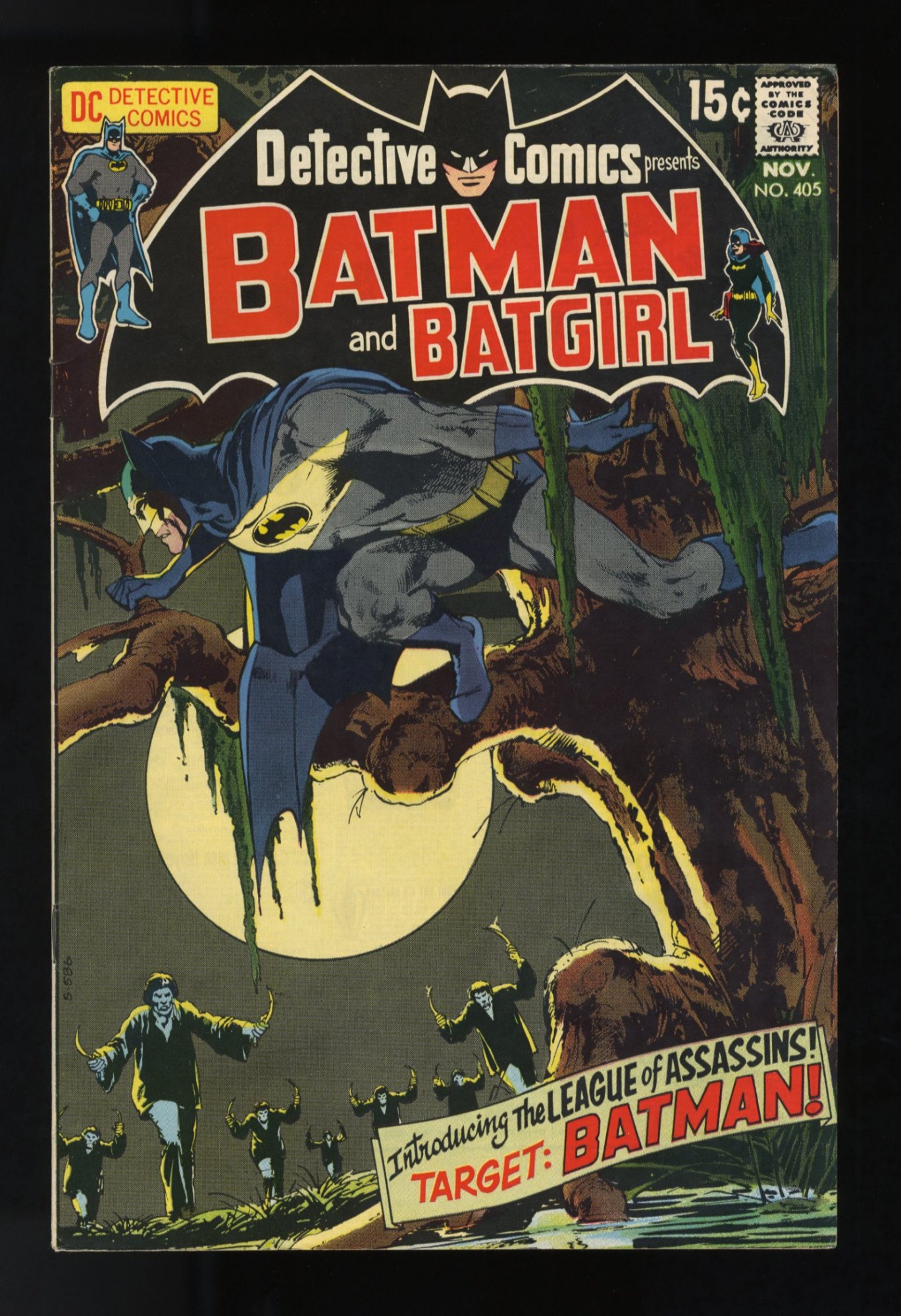 Detective Comics #405 VF+ 8.5 1st League of Assassins! Batman!