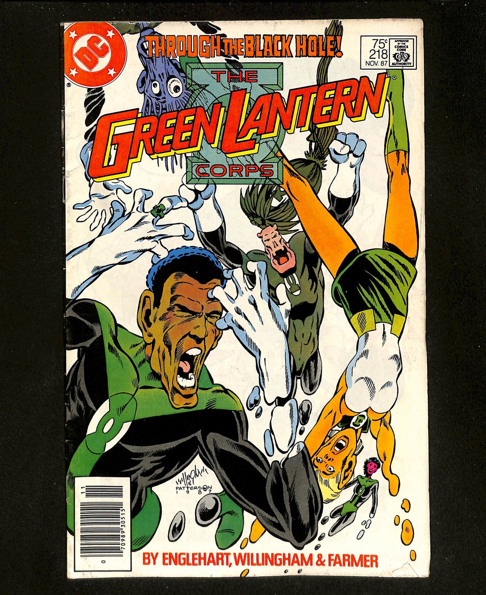 Green Lantern Corps #218 Newsstand Variant