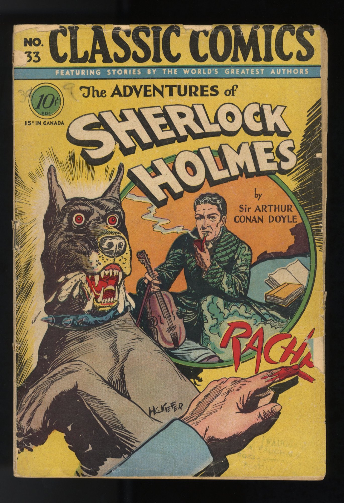 Classic Comics #33 Fair 1.0