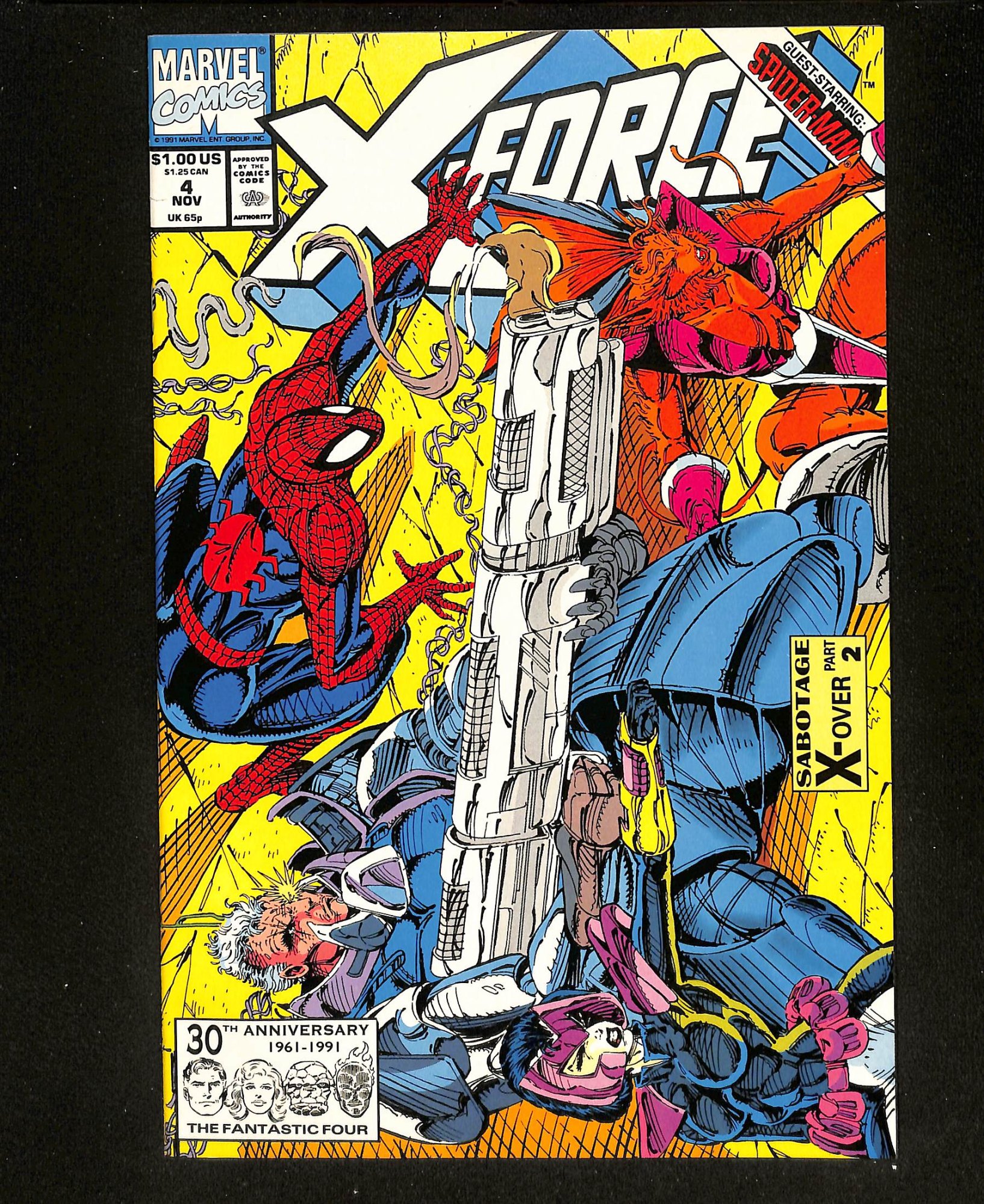 X-Force #4 Spider-Man Appearance!