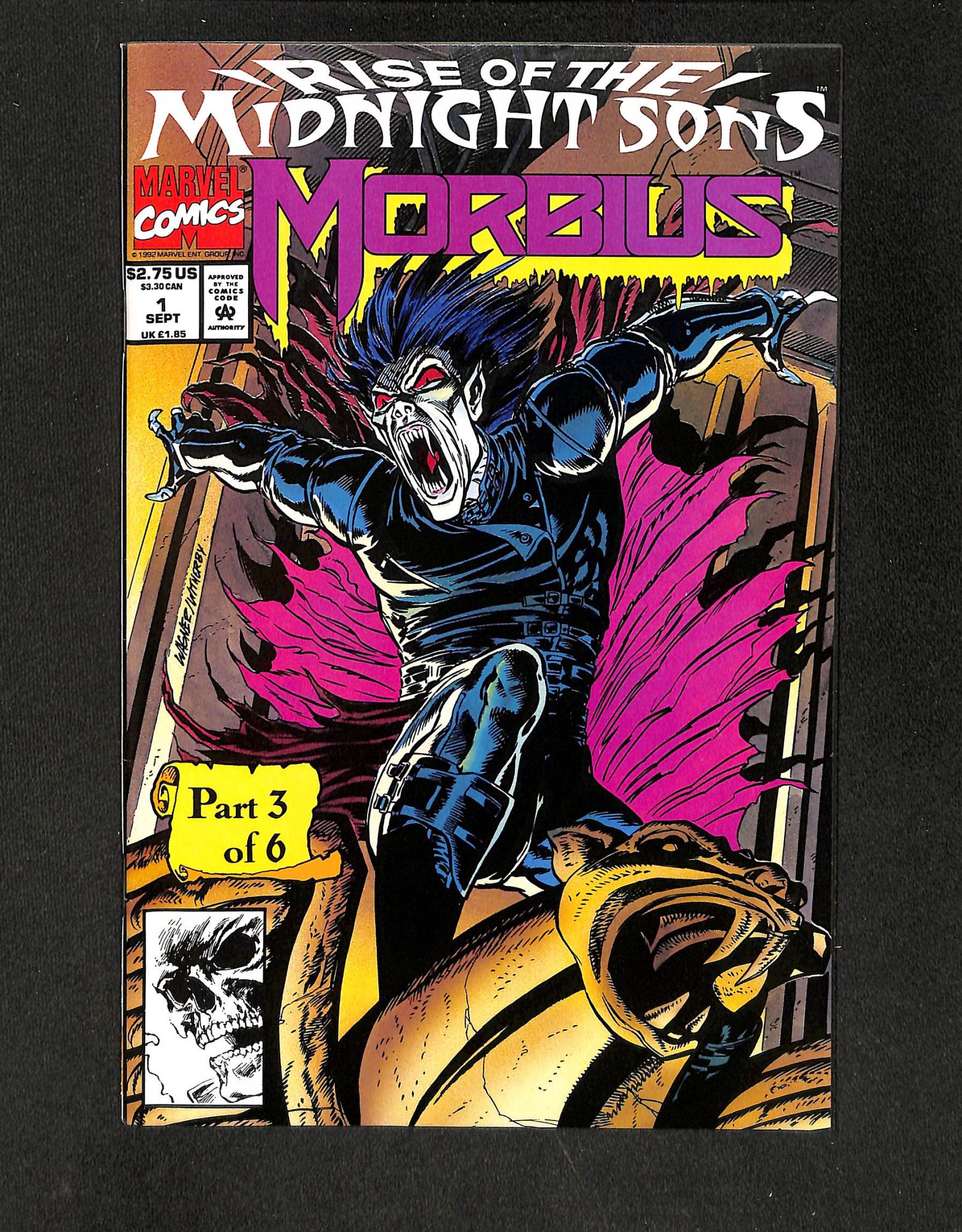 Morbius: The Living Vampire #1 1st Solo Midnight Sons!