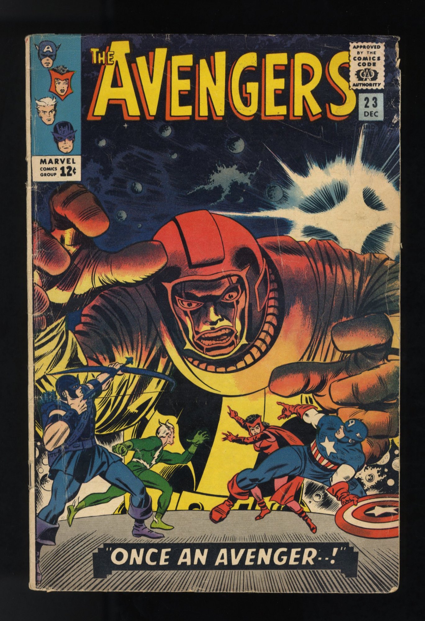 Avengers #23 VG+ 4.5 Kang 1st Appearance Ravonna Renslayer! Romita!