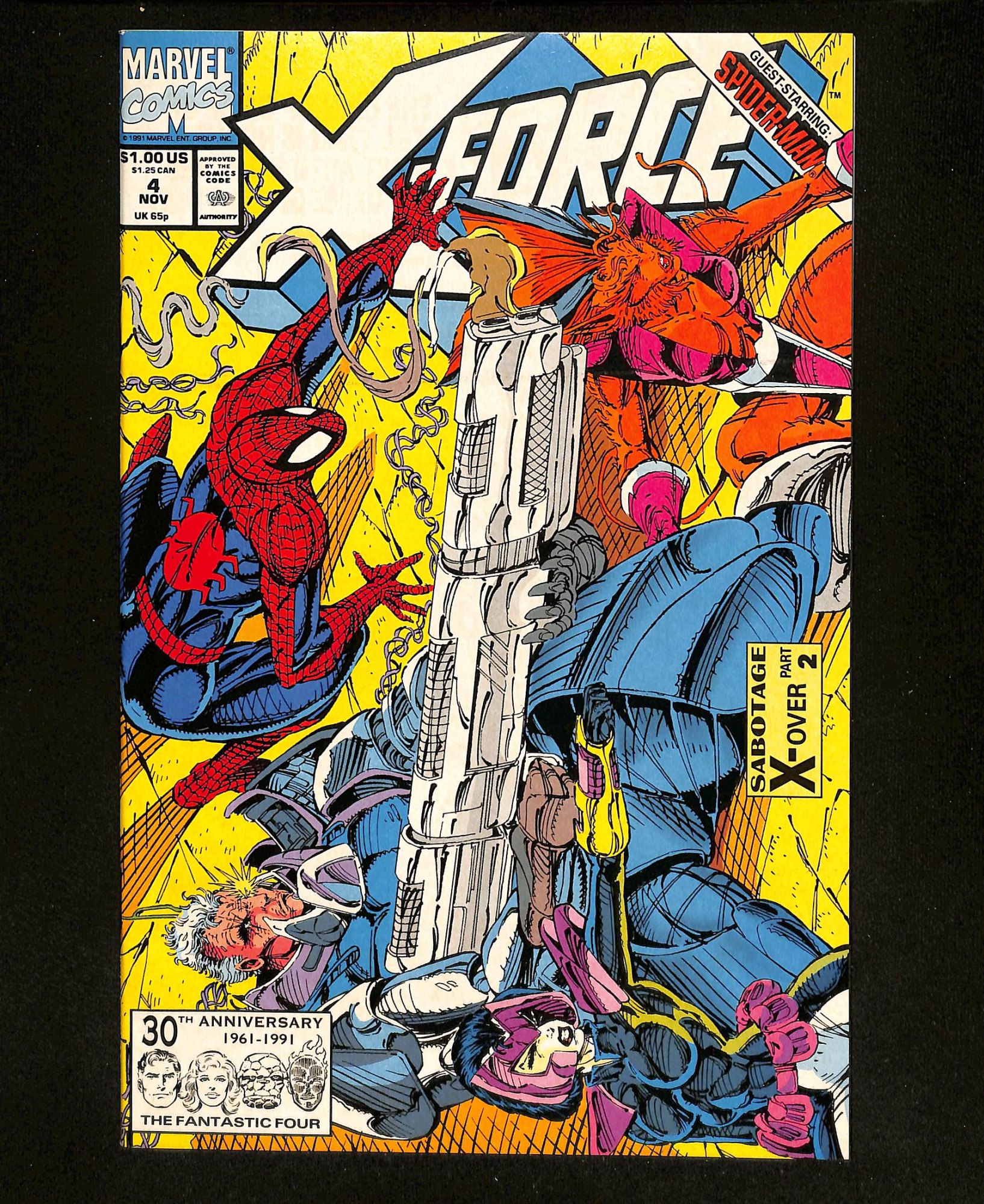 X-Force #4 Spider-Man Appearance!