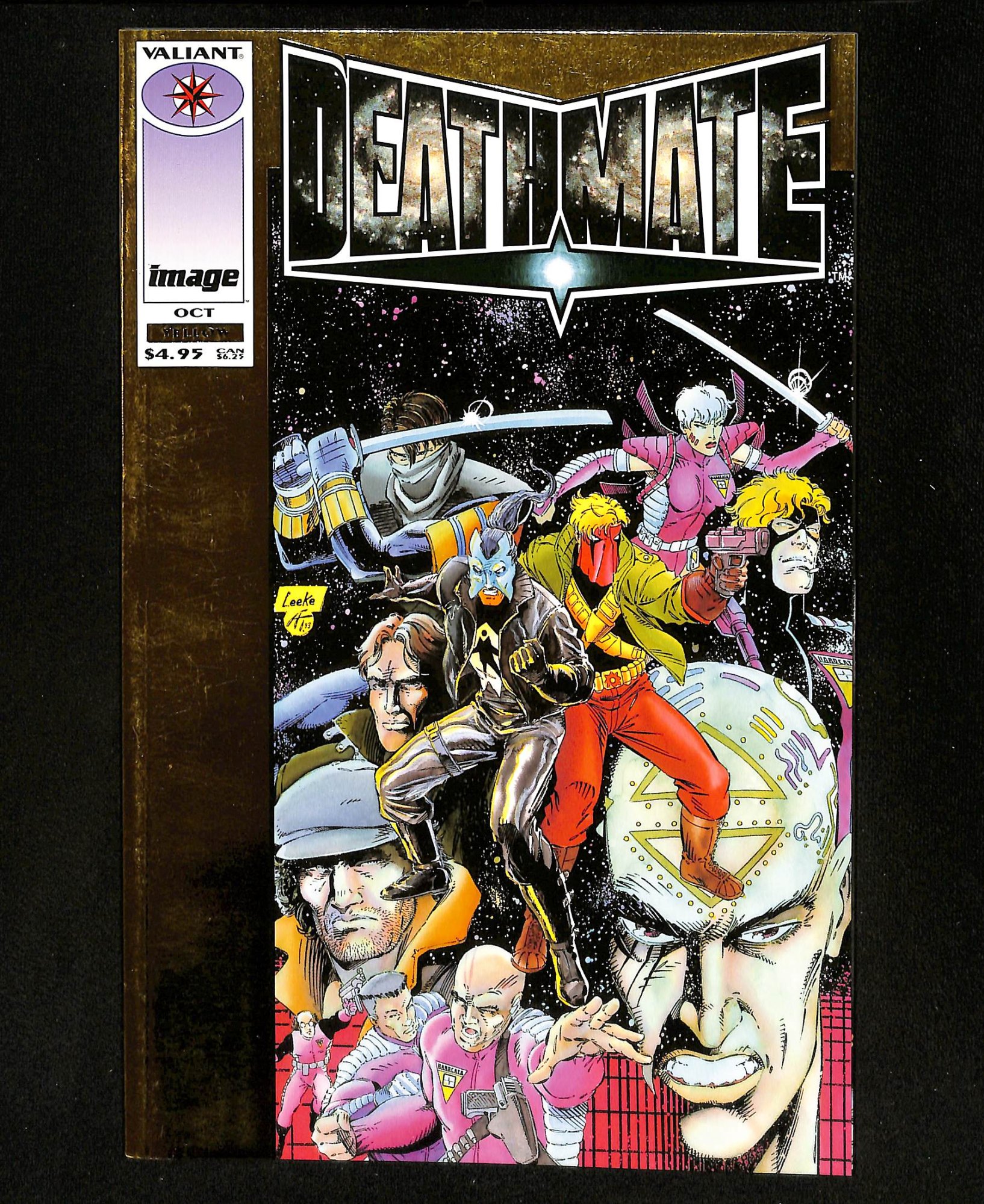 Deathmate #2 Yellow Gold Foil Variant