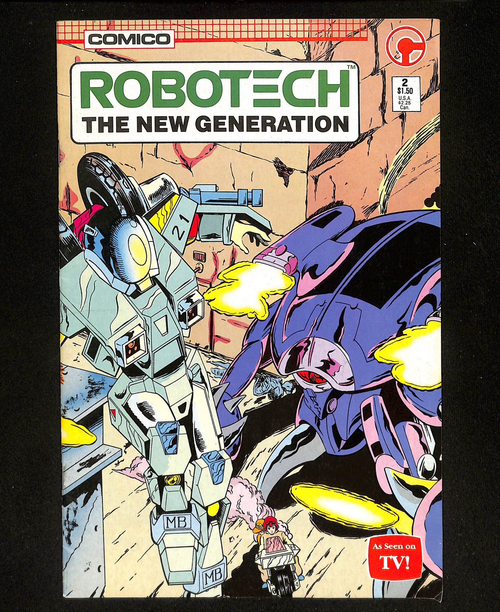Robotech: The New Generation #2 Wraparound Cover