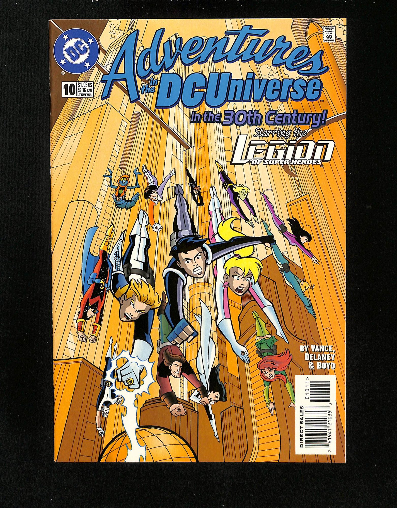 Adventures In The DC Universe #10