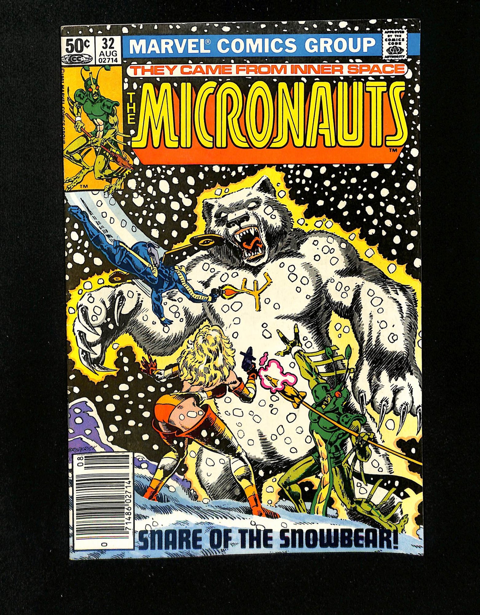 Micronauts #32 Newsstand Variant