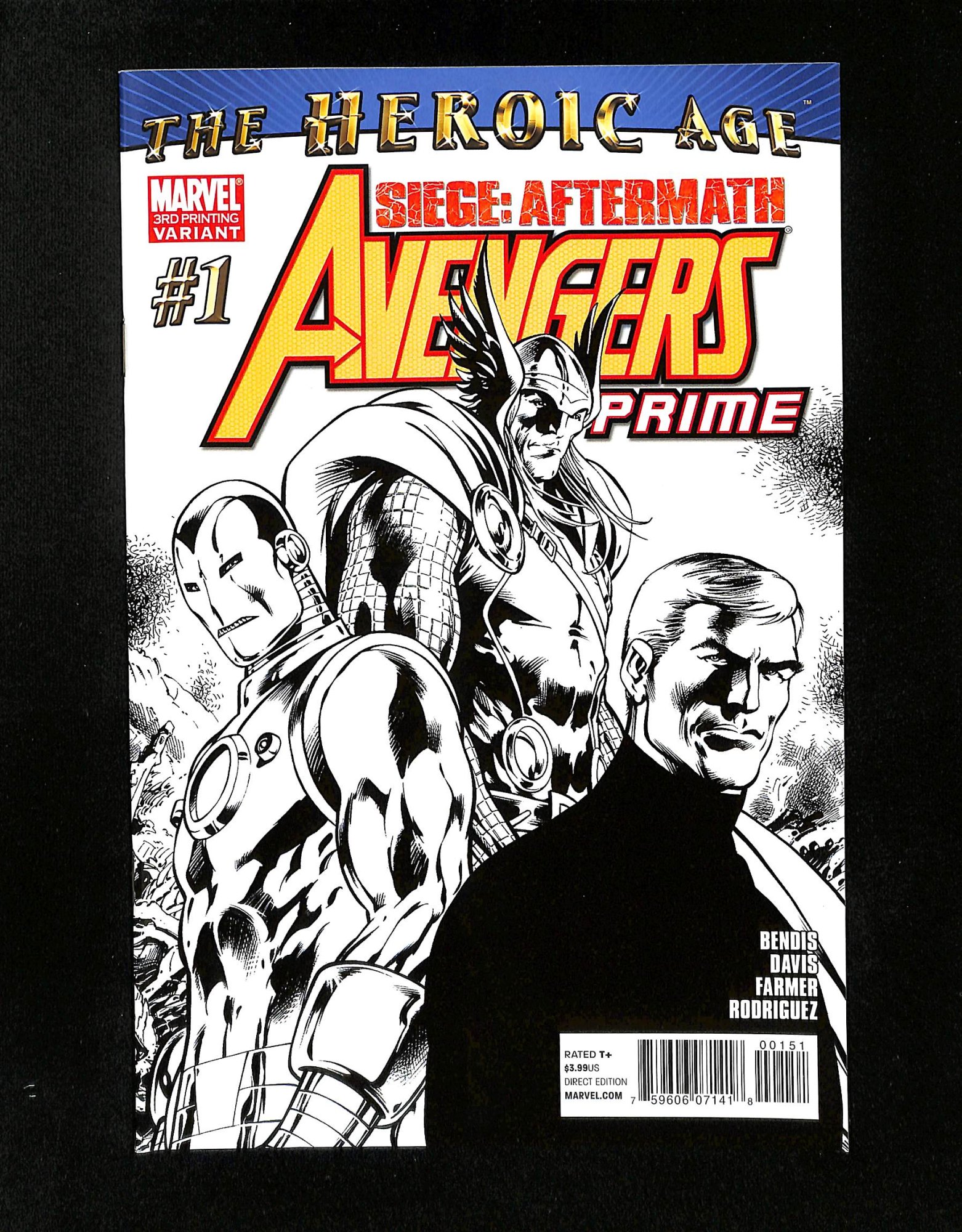 Avengers Prime #1 3rd Print Variant