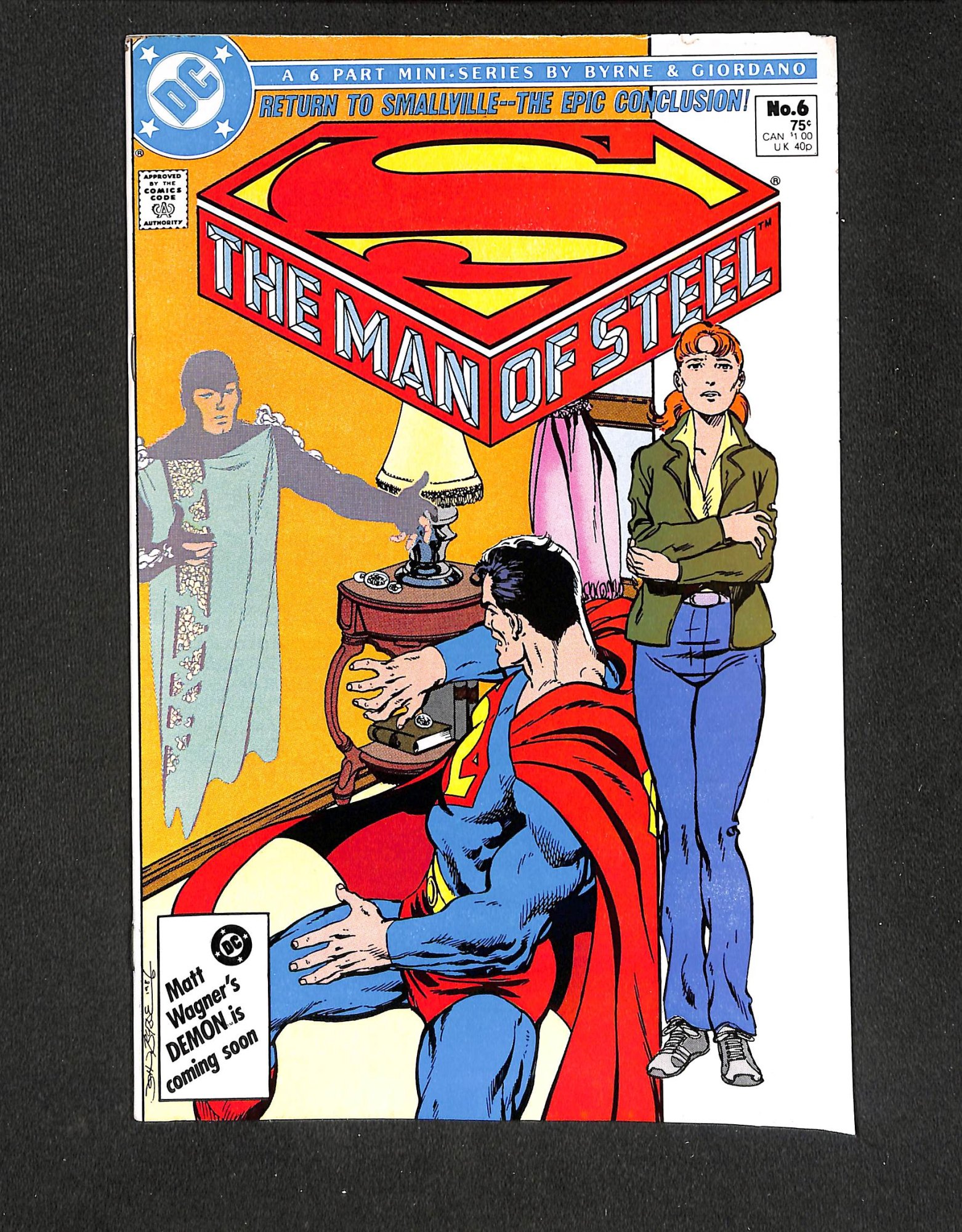 Man of Steel #6 Superman Appearance!
