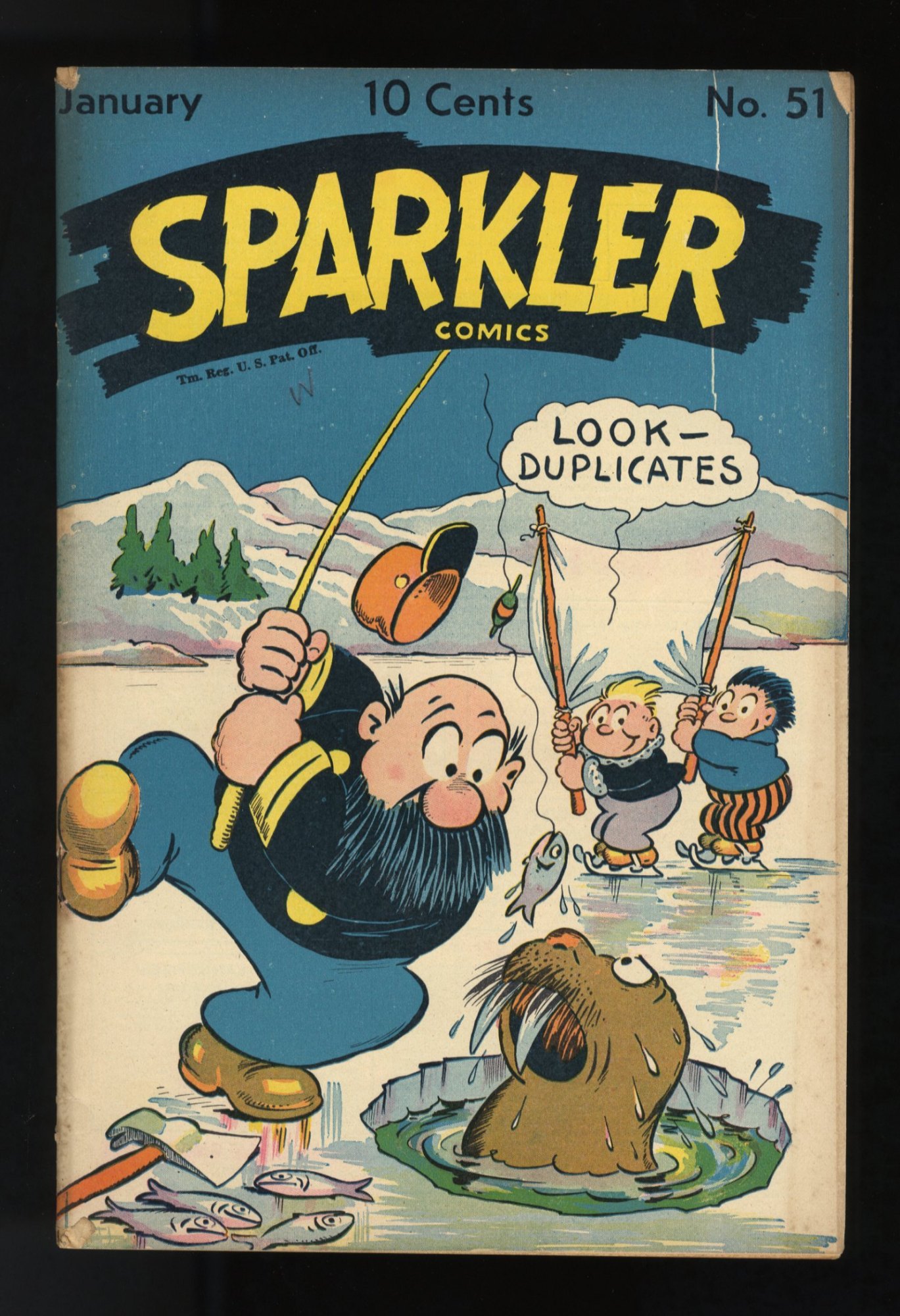 Sparkler Comics #51 FN- 5.5