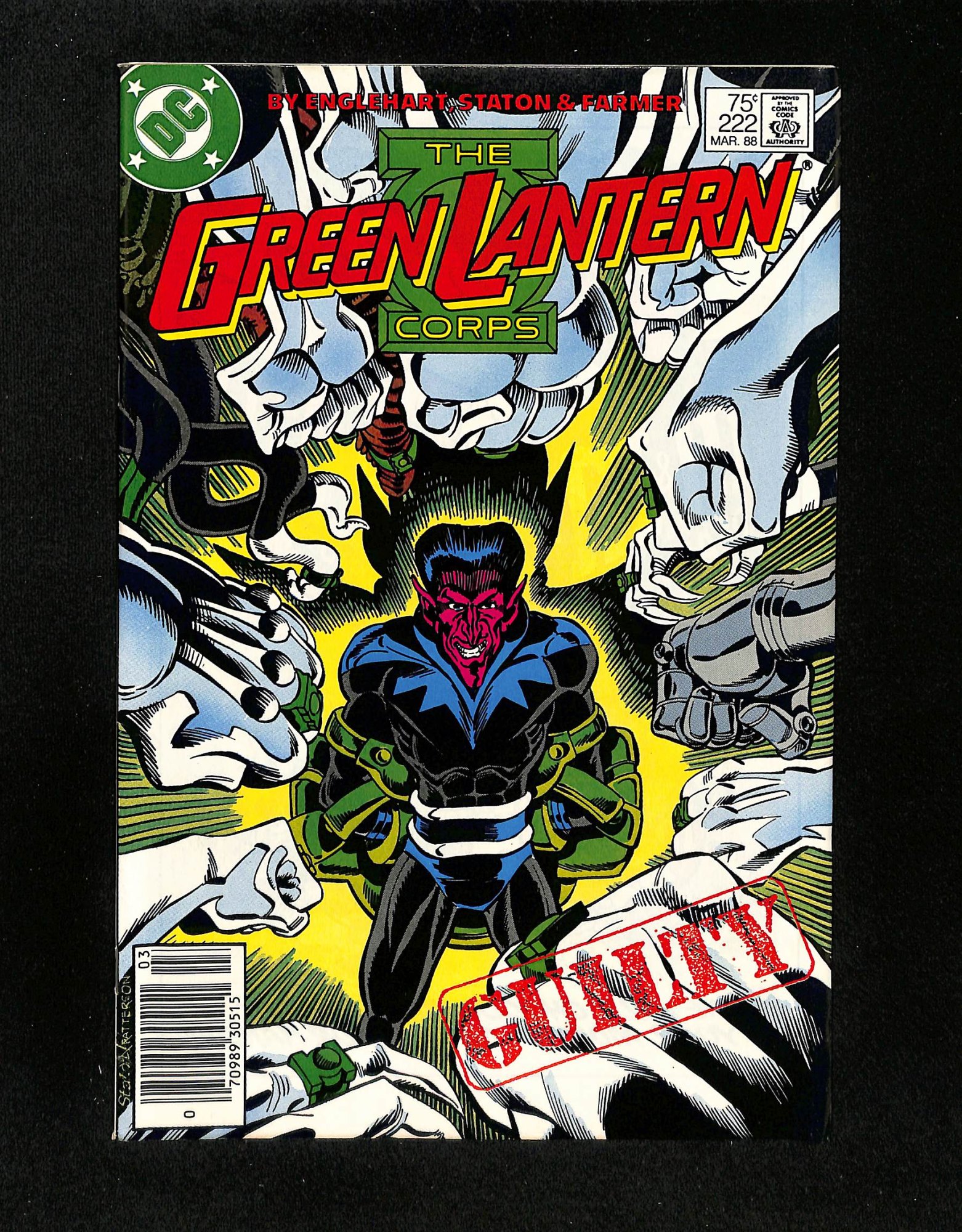 Green Lantern Corps #222 Newsstand Variant