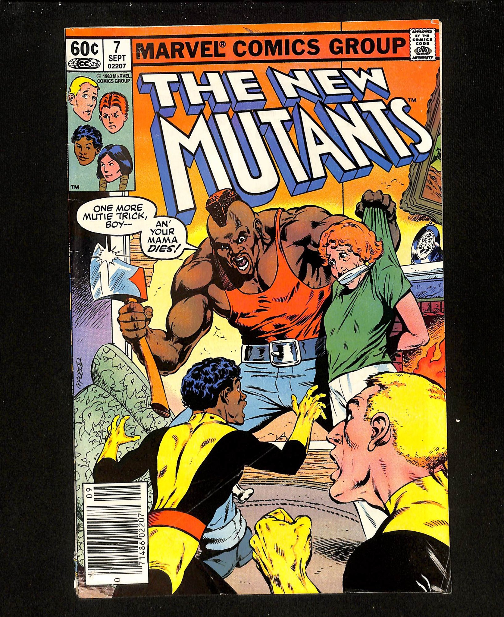 New Mutants #7 Newsstand Variant