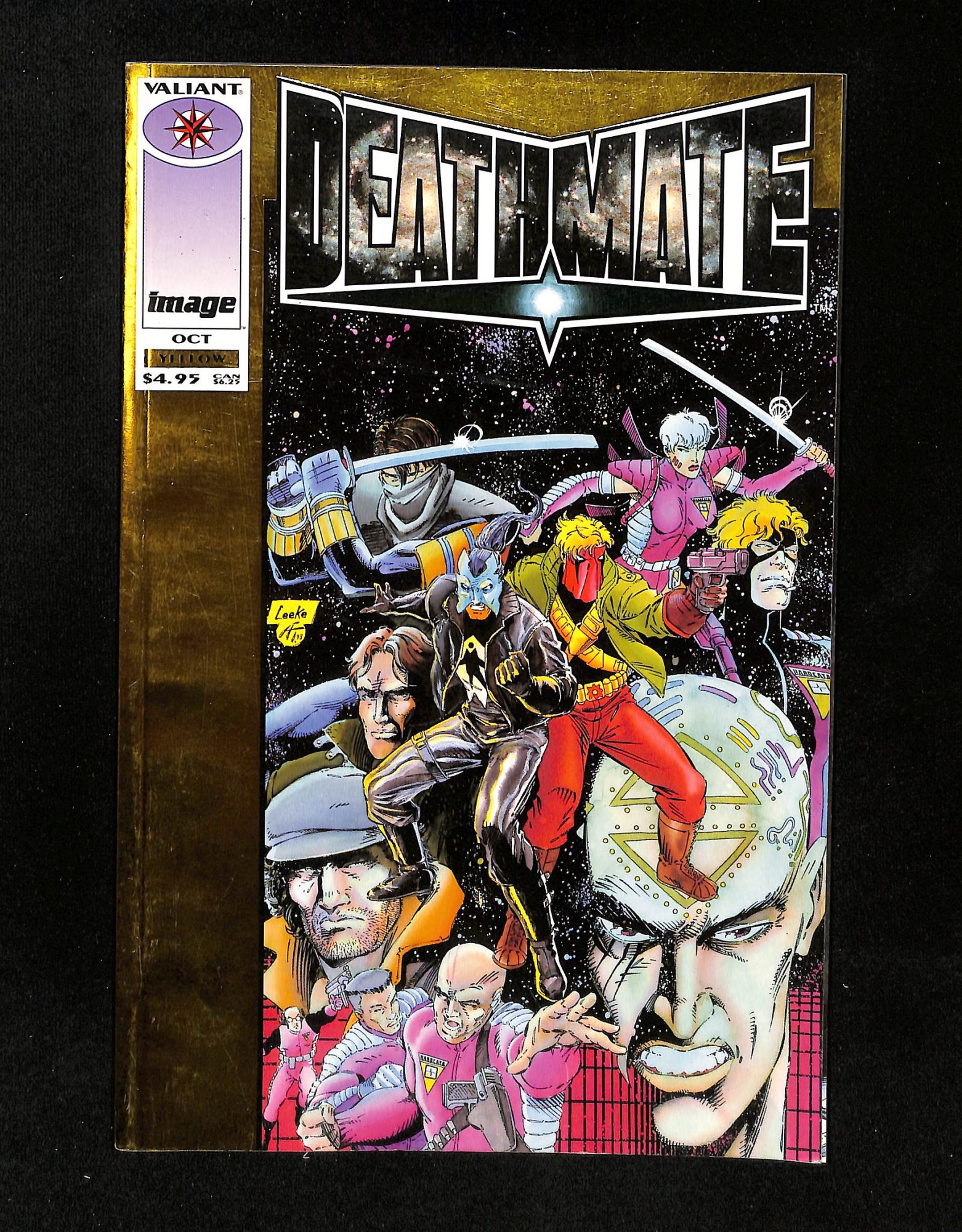 Deathmate #2 Yellow Gold Foil Variant