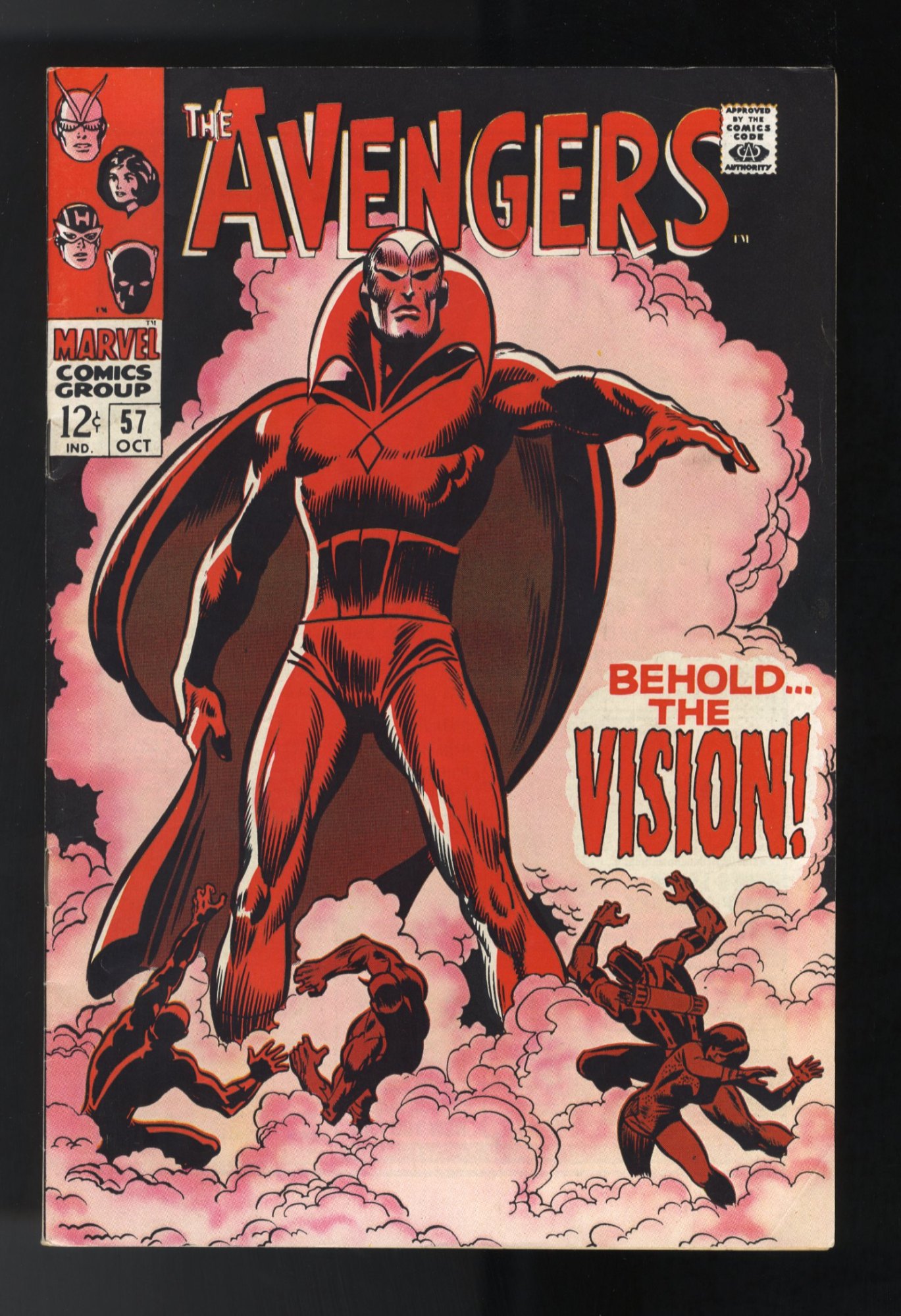 Avengers #57 VF 8.0 1st Appearance Vision! Buscema Cover!