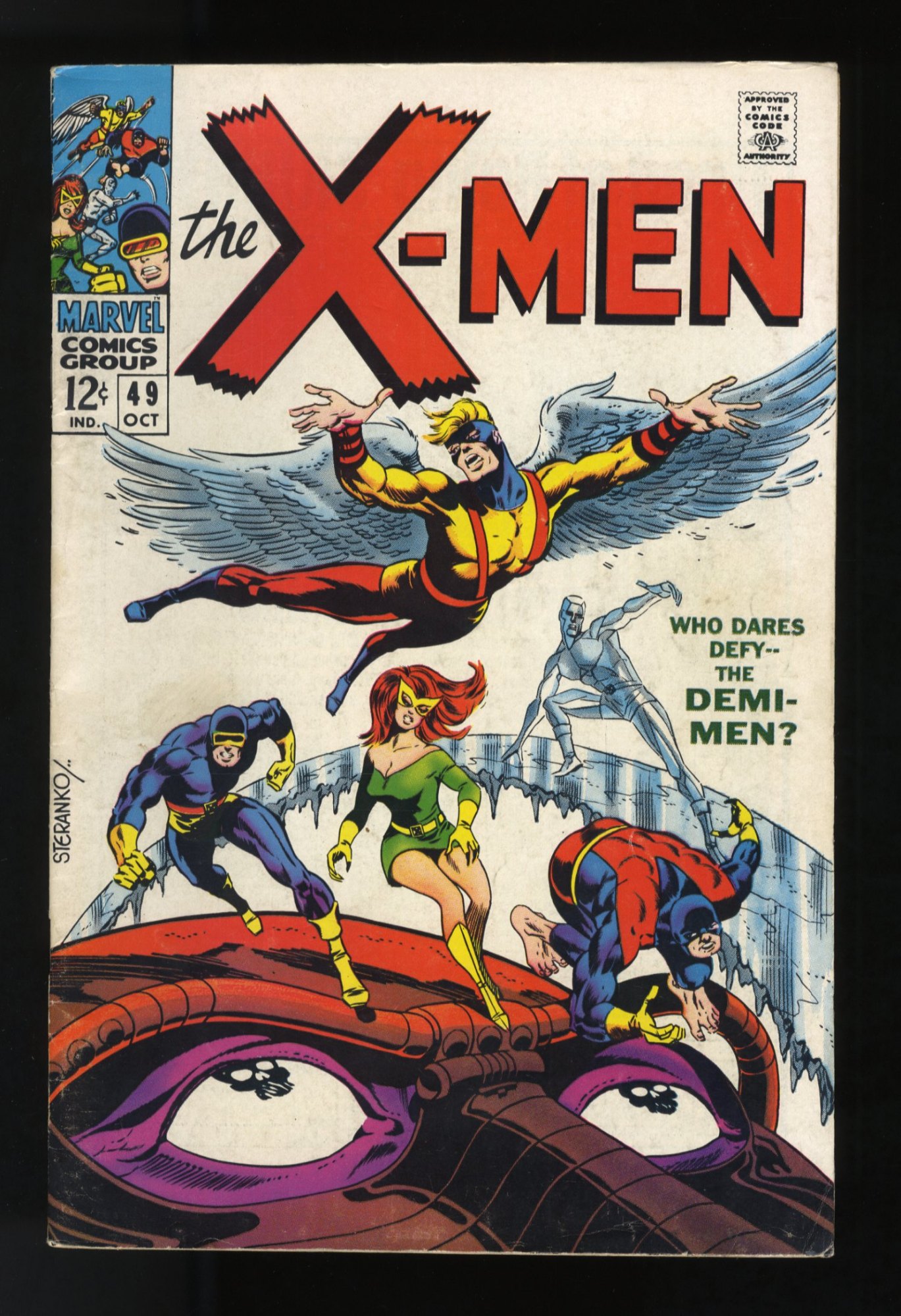 X-Men #49 VF- 7.5 1st Appearance Polaris/Mesmero! Lorna Dane!